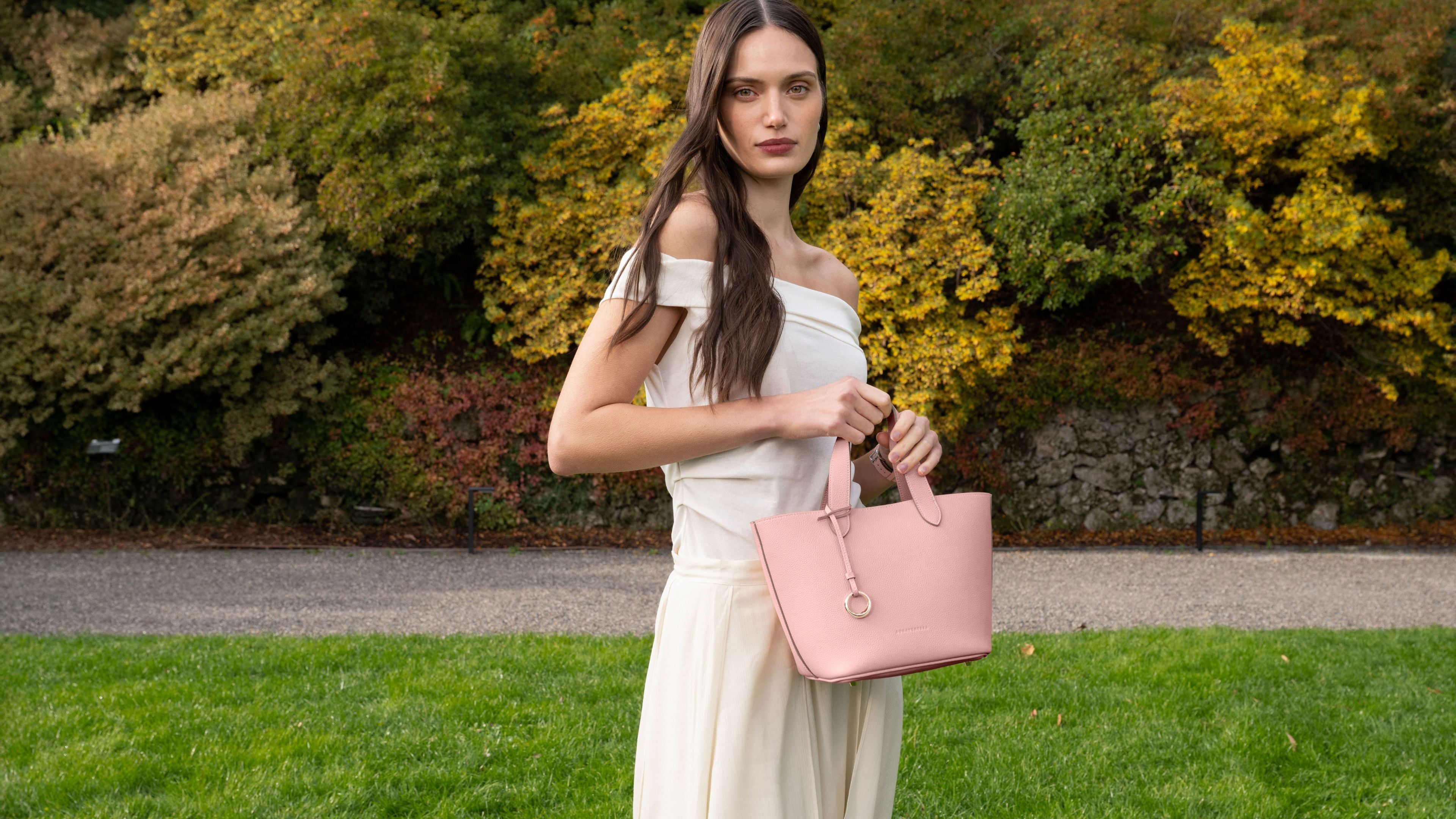 Premium leather goods in spring colors