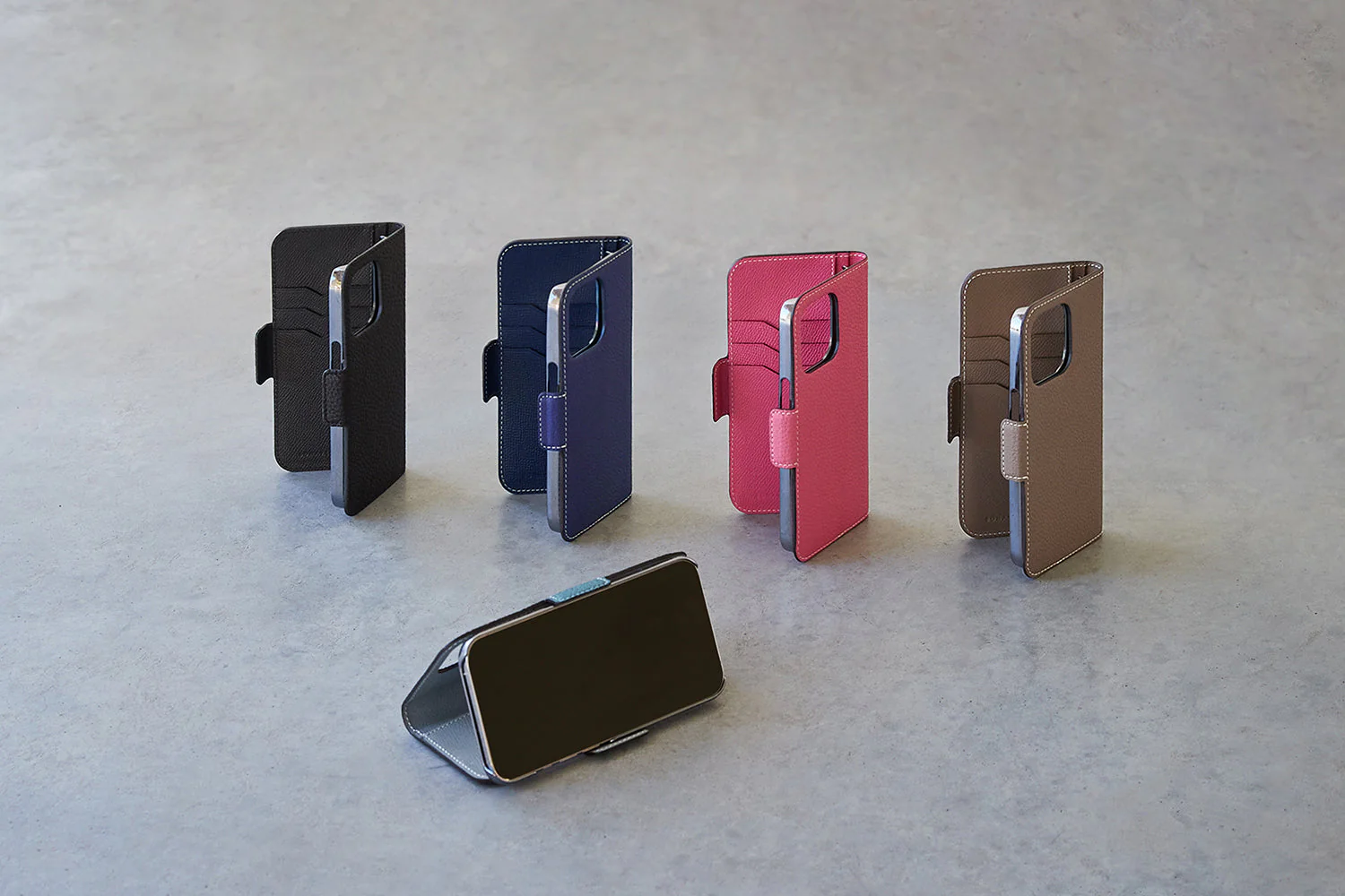 Leather Stand Diary Cases for iPhone
