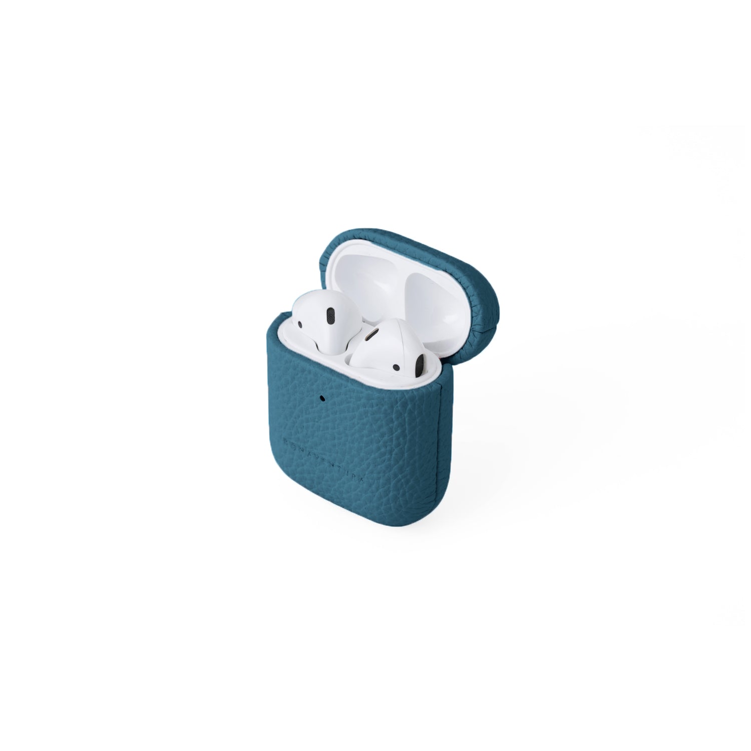 AirPods Case Shrink Leather (Blue Cyan - 1st Gen)
