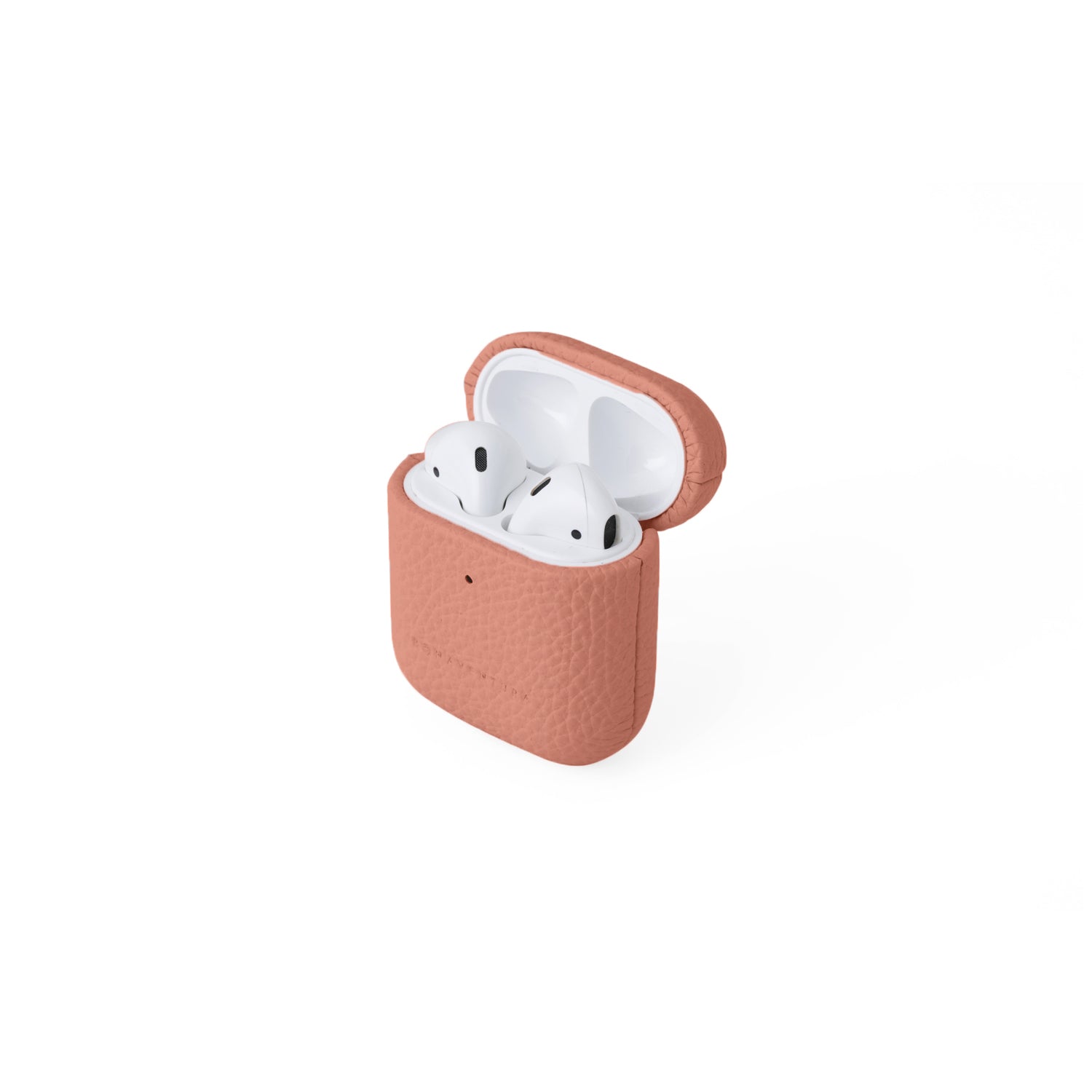AirPods Case Shrink Leather (Coral Pink - 1st Gen)
