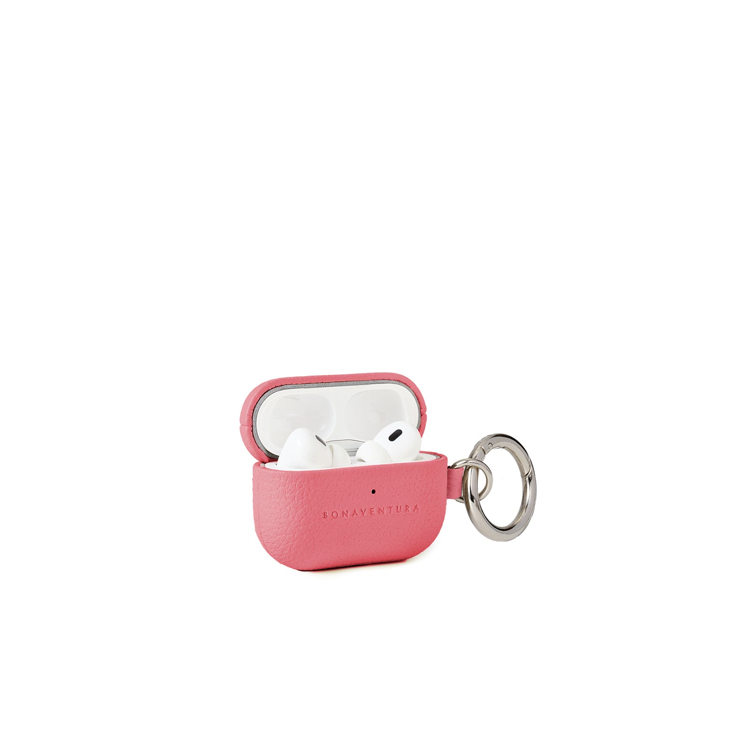 AirPods Case with Ring Shrink Leather (Azalee Pink - Pro 2nd Gen)