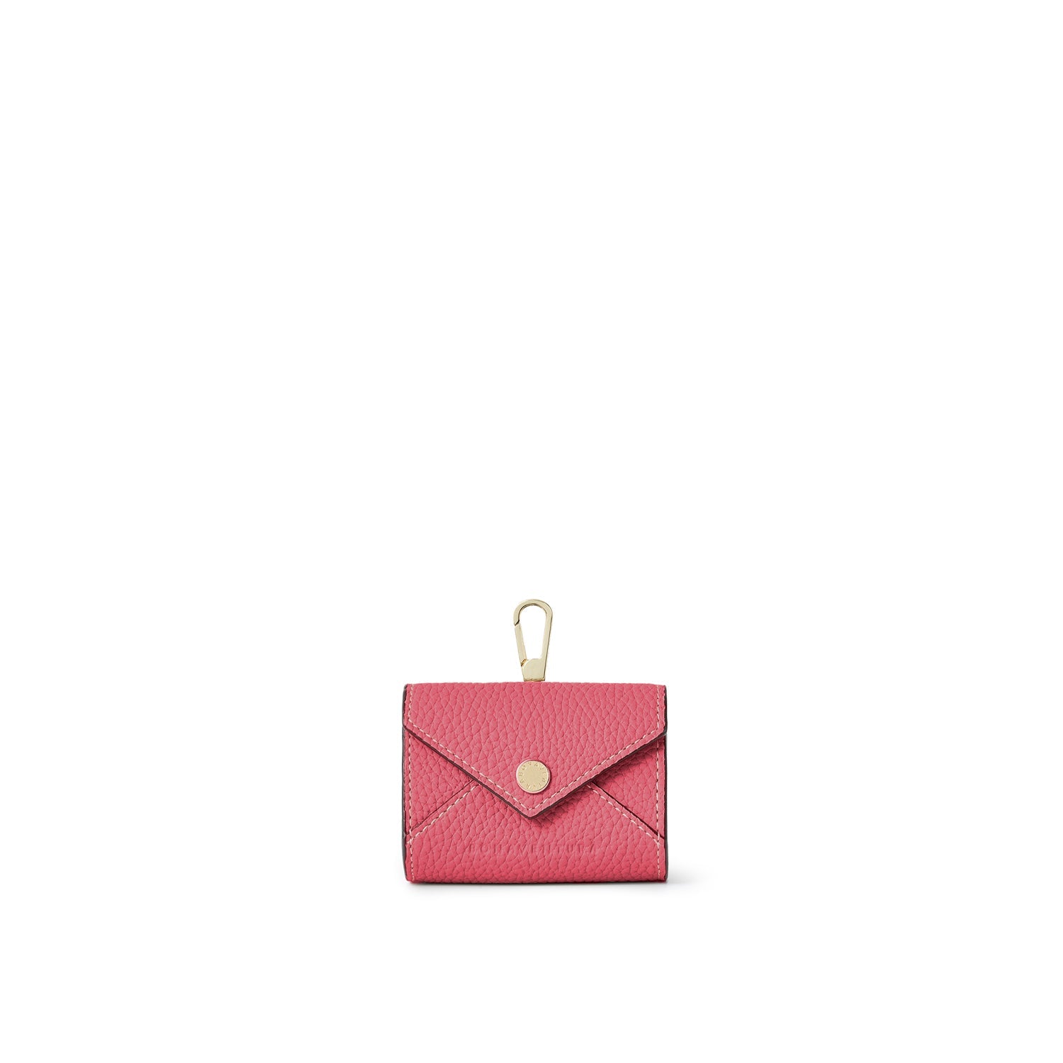 Flap AirPods Case with Hook Shrink Leather (Azalee Pink)