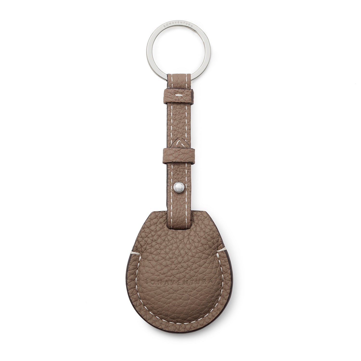 AirTag Keyring Shrink Leather (Etoupe)