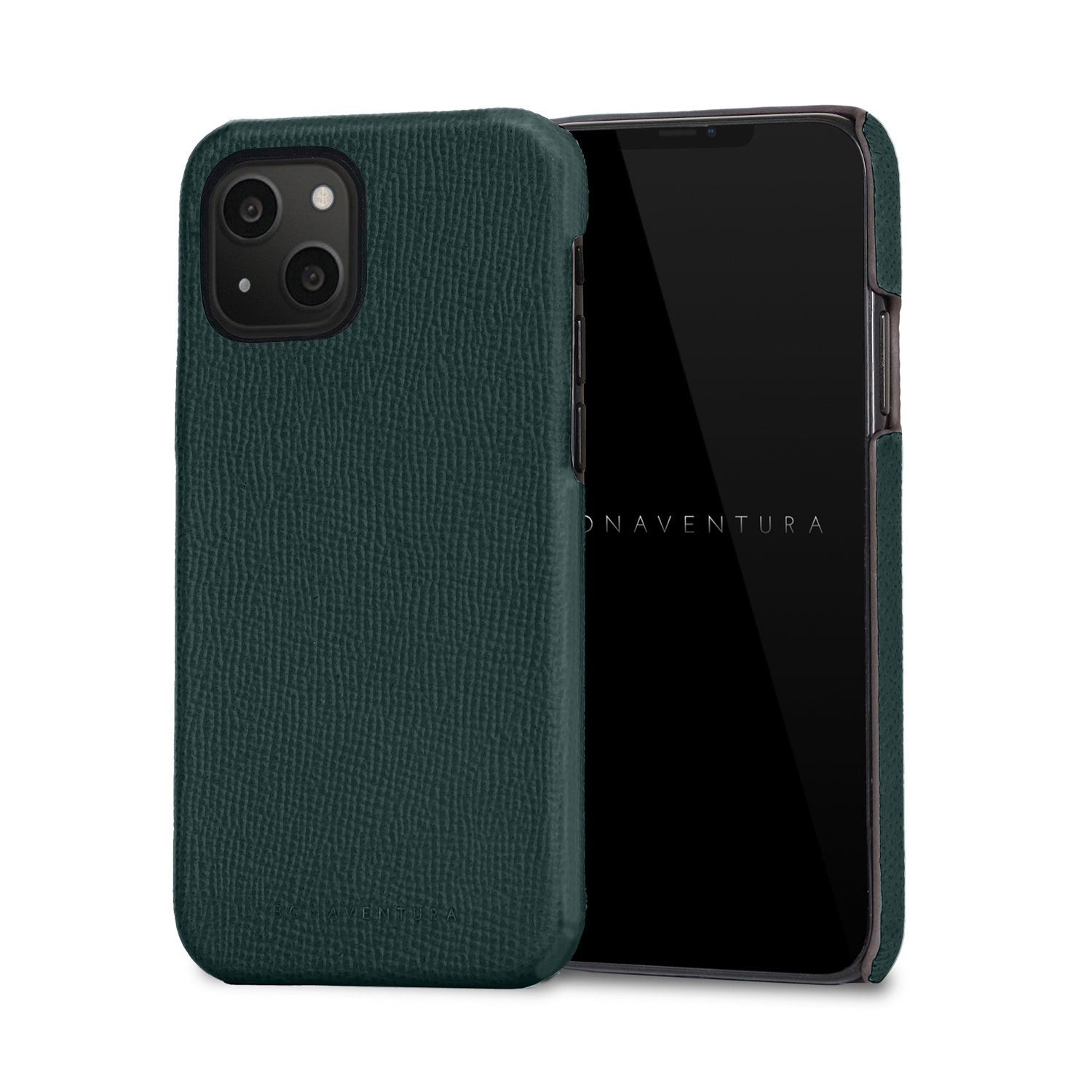 iPhone 13 Back Cover Case Nobile Leather (Malachite Green)