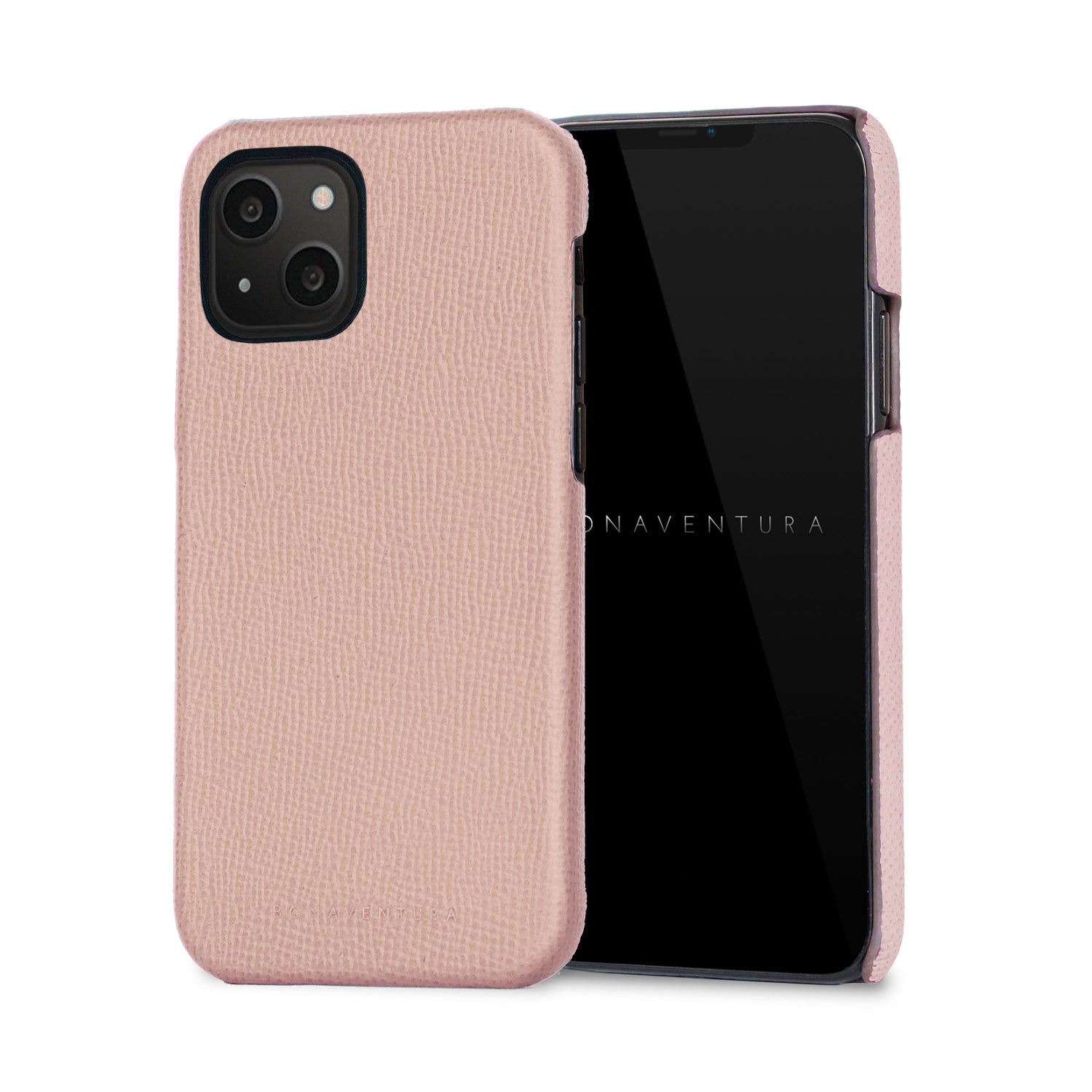 iPhone 13 Back Cover Case Nobile Leather (Shell Pink)