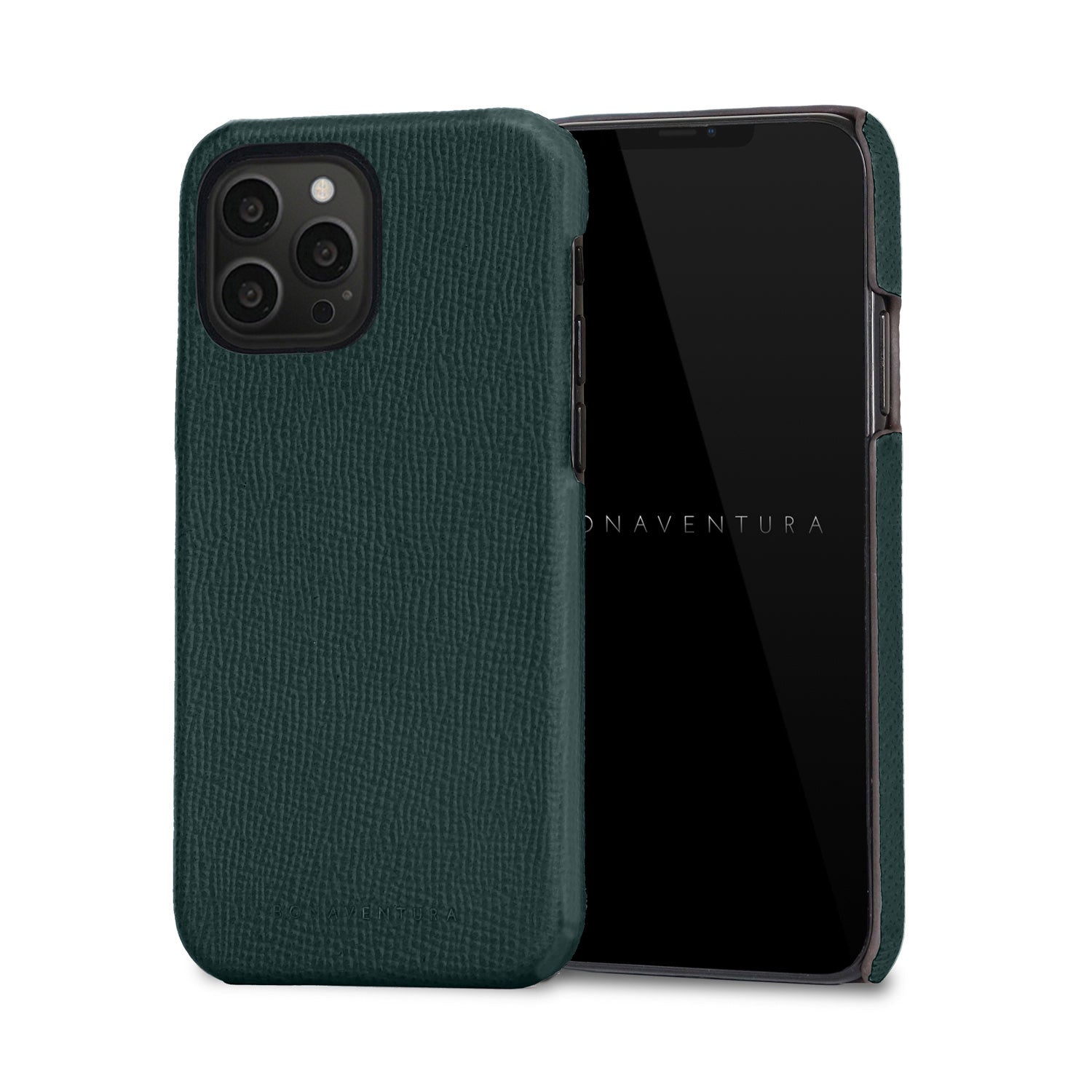 iPhone 13 Pro Back Cover Case Nobile Leather (Malachite Green)