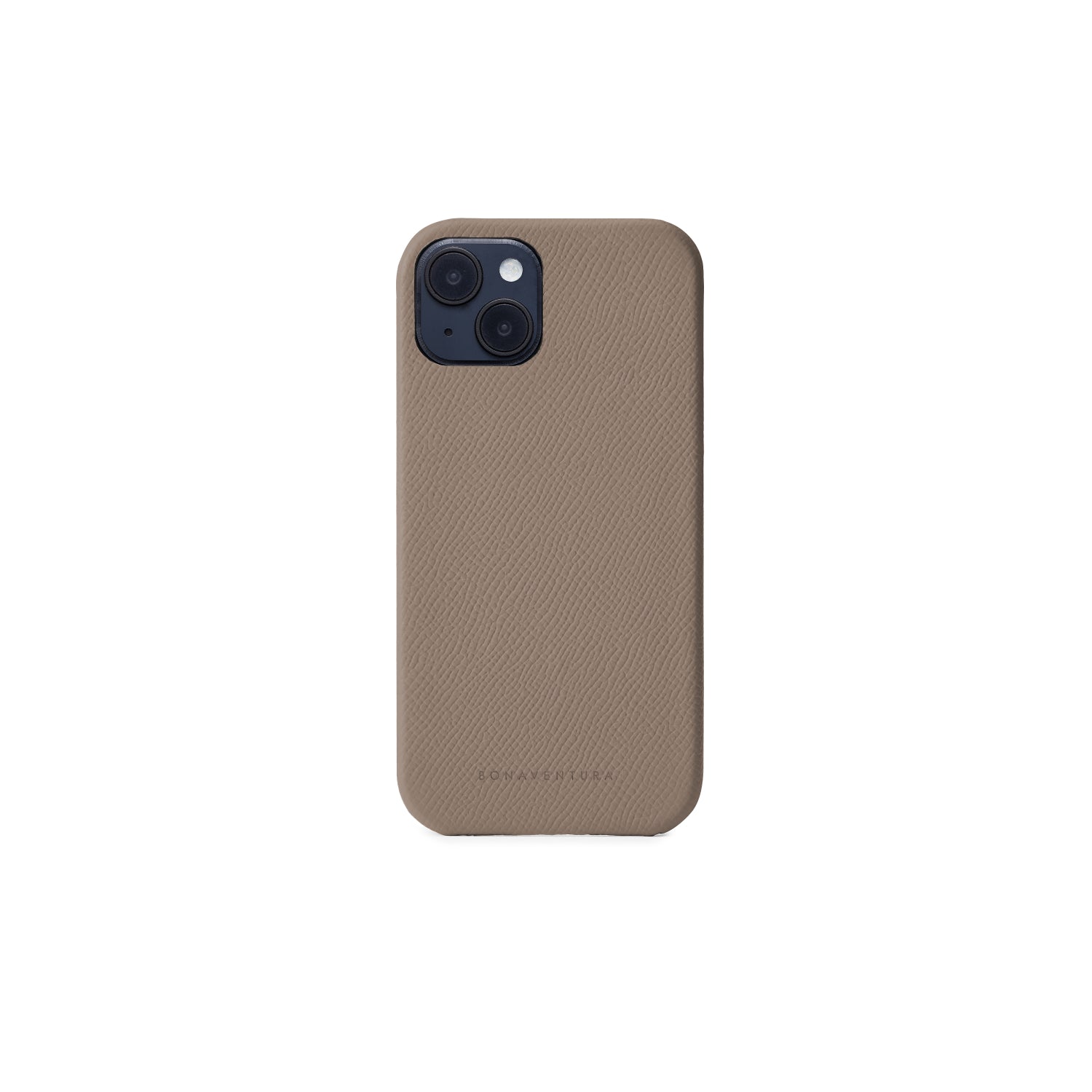iPhone 14 Plus Back Cover Case Nobile Leather (Etoupe)