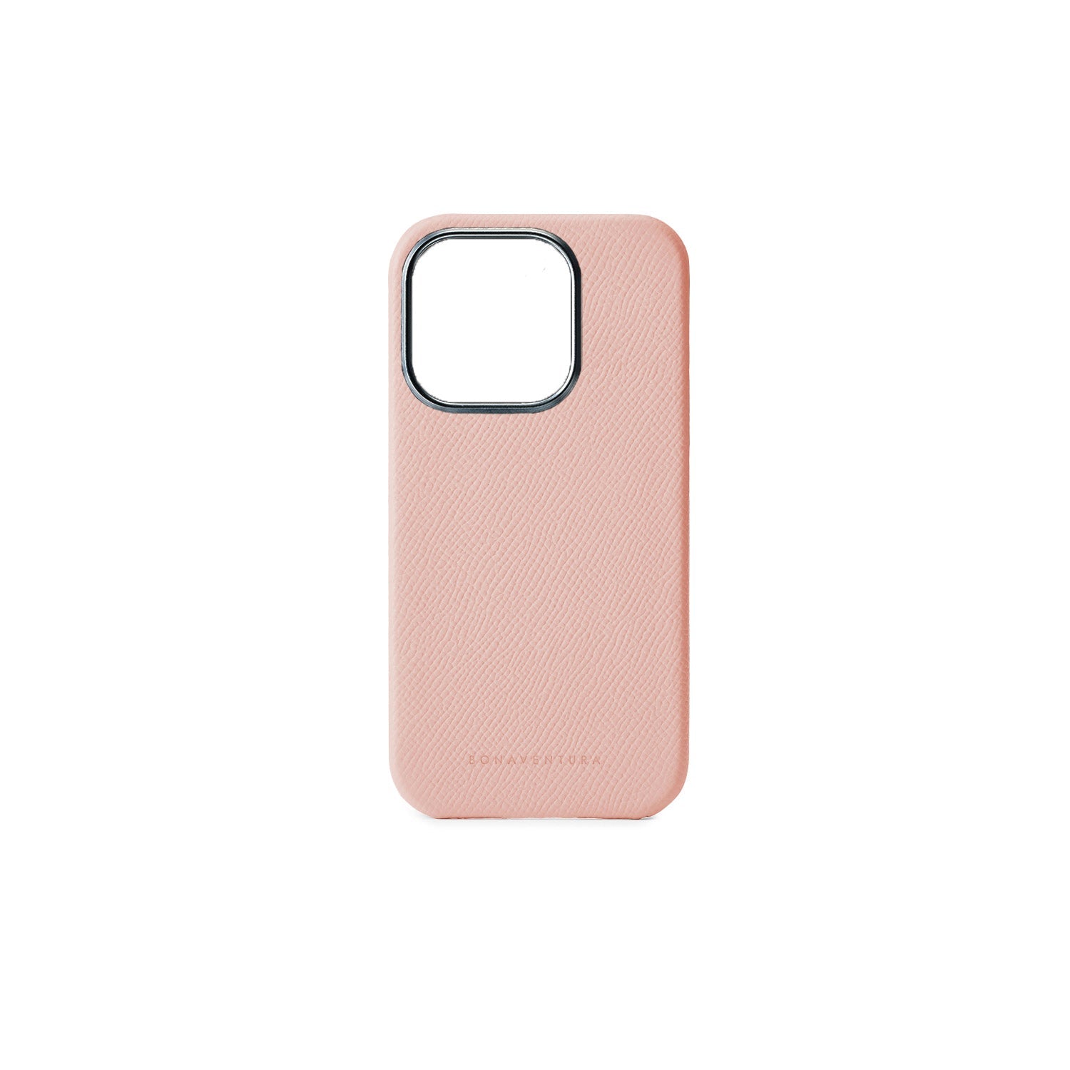 iPhone 15 Pro Back Cover Case Nobile Leather (Shell Pink)
