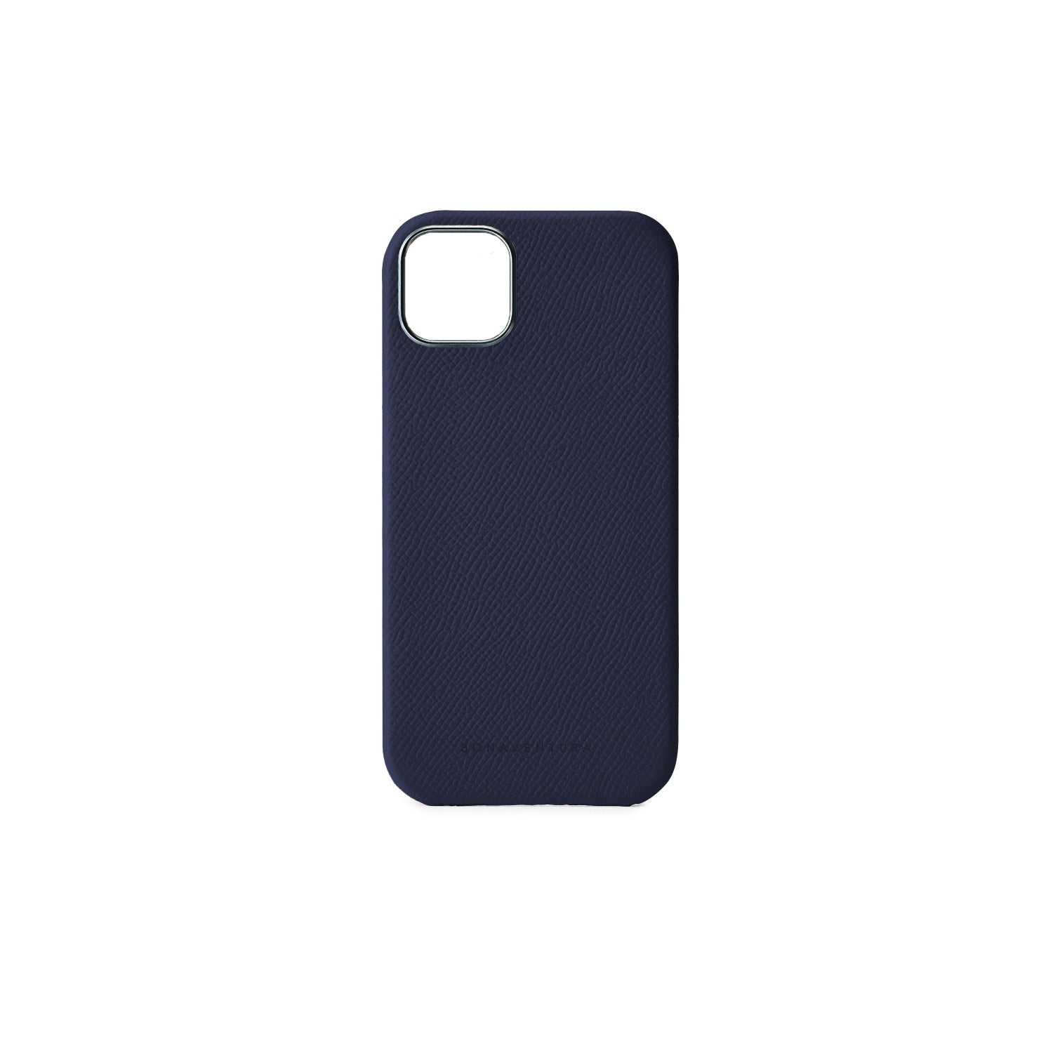 iPhone 15 Plus Back Cover Case Nobile Leather (Navy)