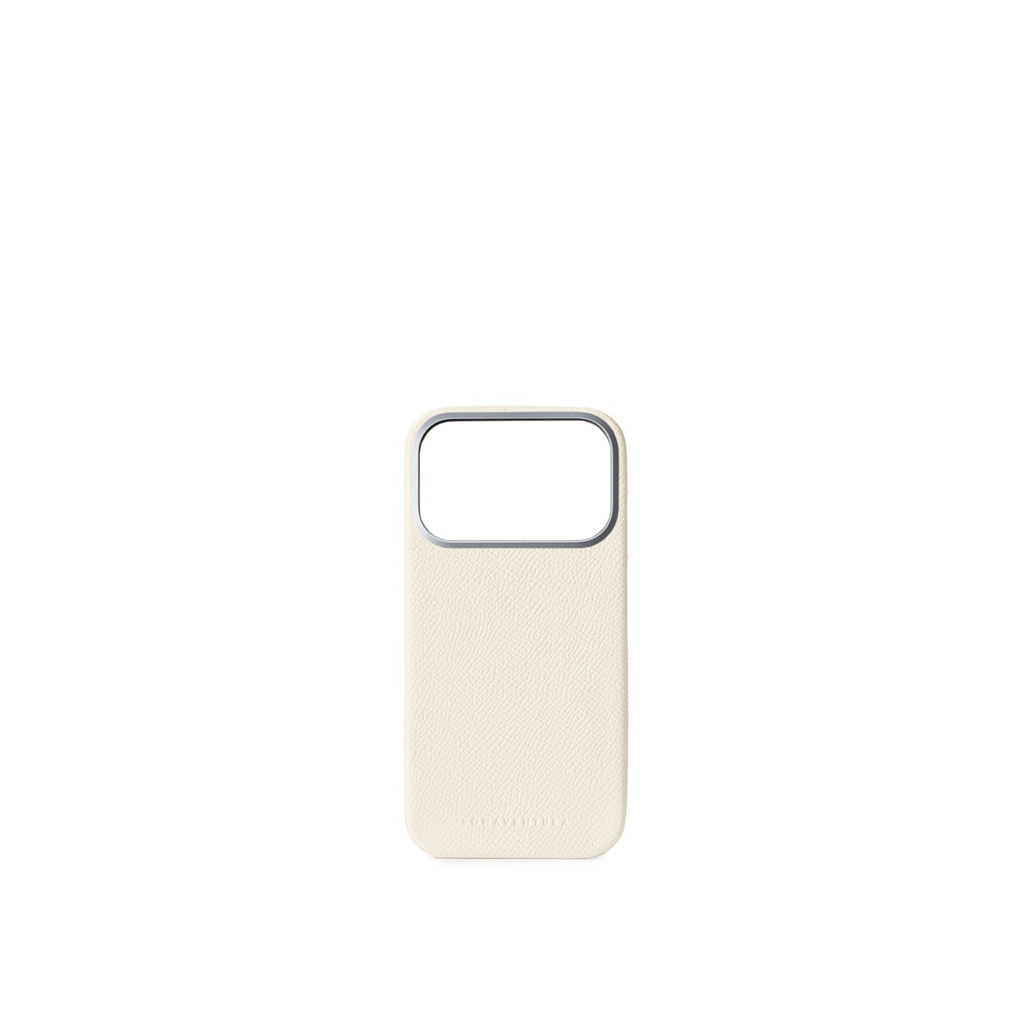 iPhone 17 Pro Back Cover Case Nobile Leather (White)