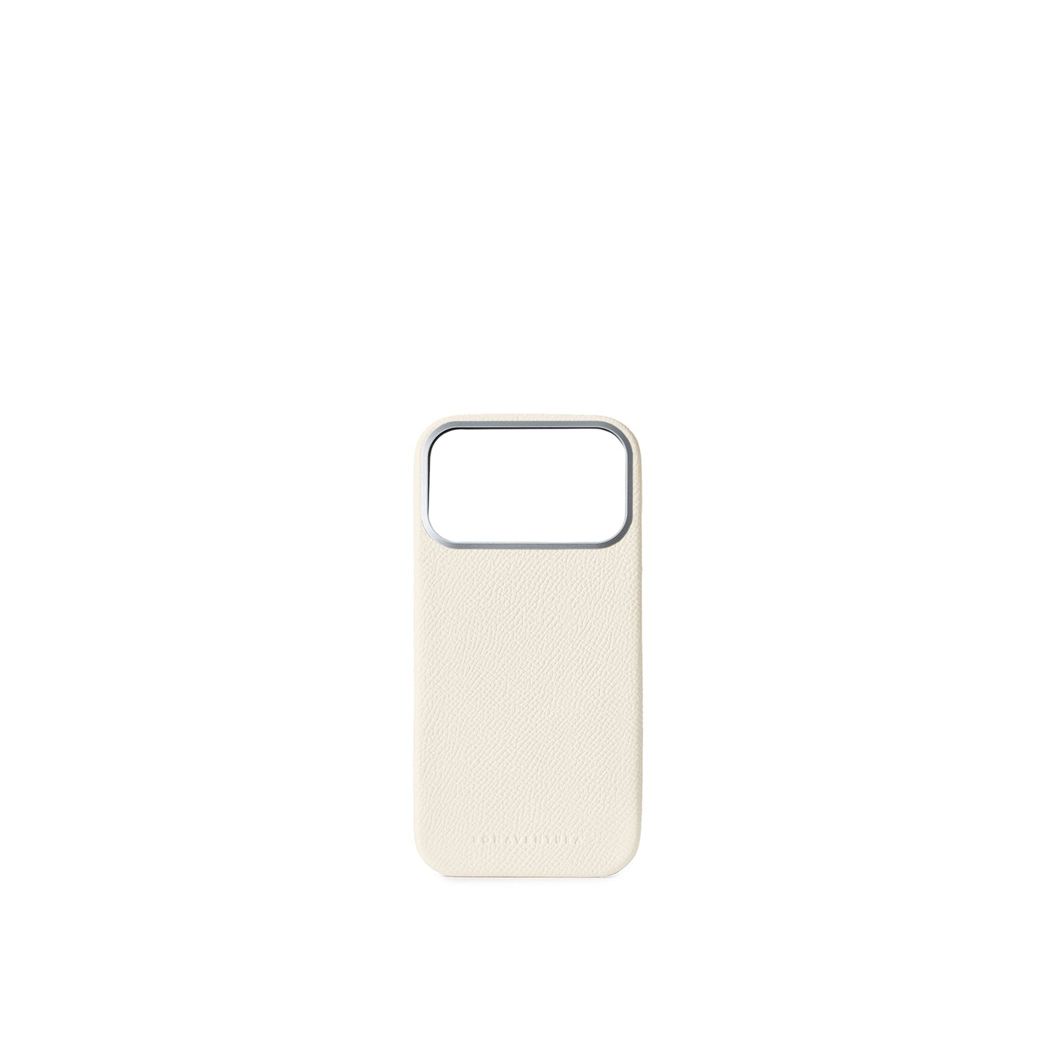 iPhone 17 Pro Max Back Cover Case Nobile Leather (White)