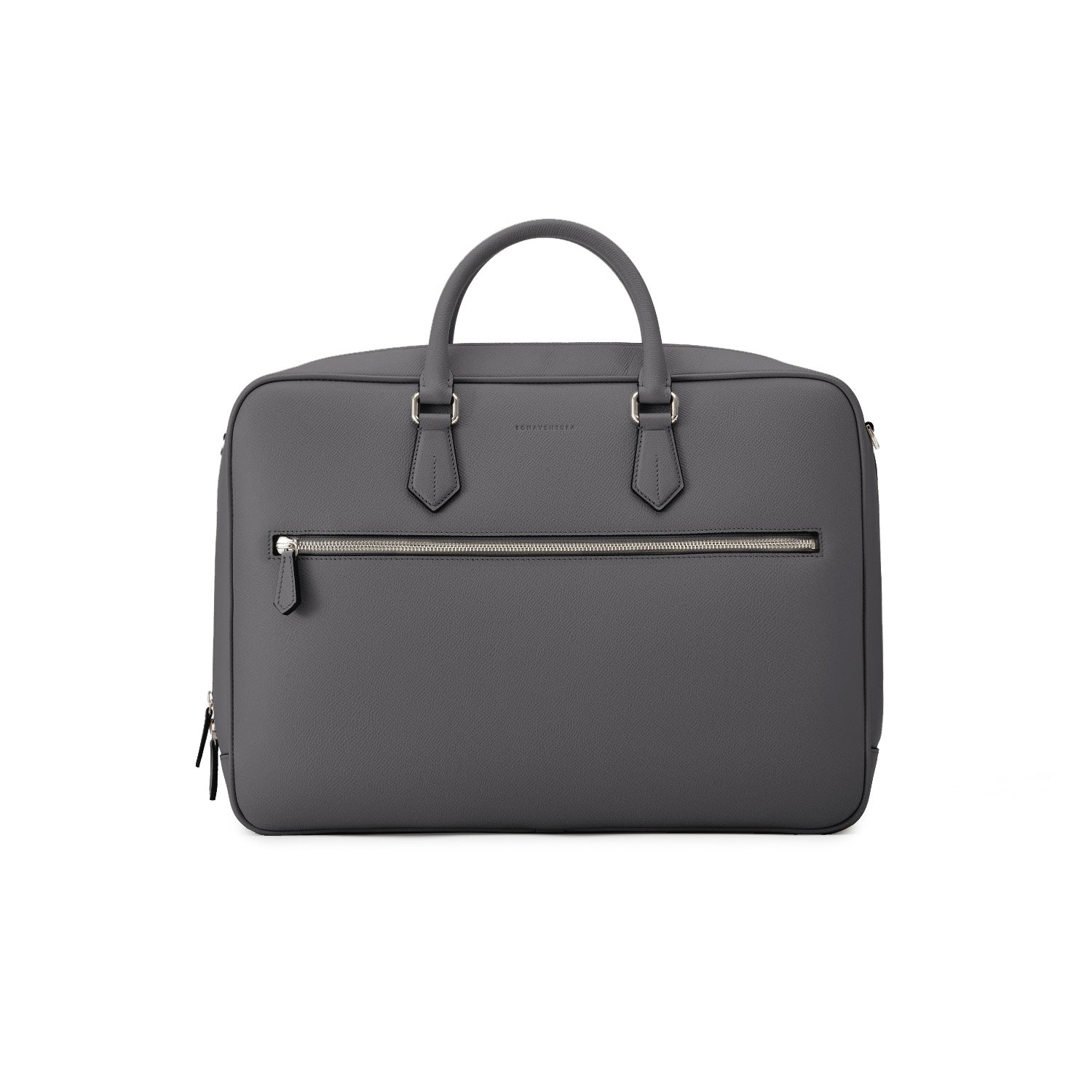 Jackson Briefcase Nobile Leather (Charcoal Gray)