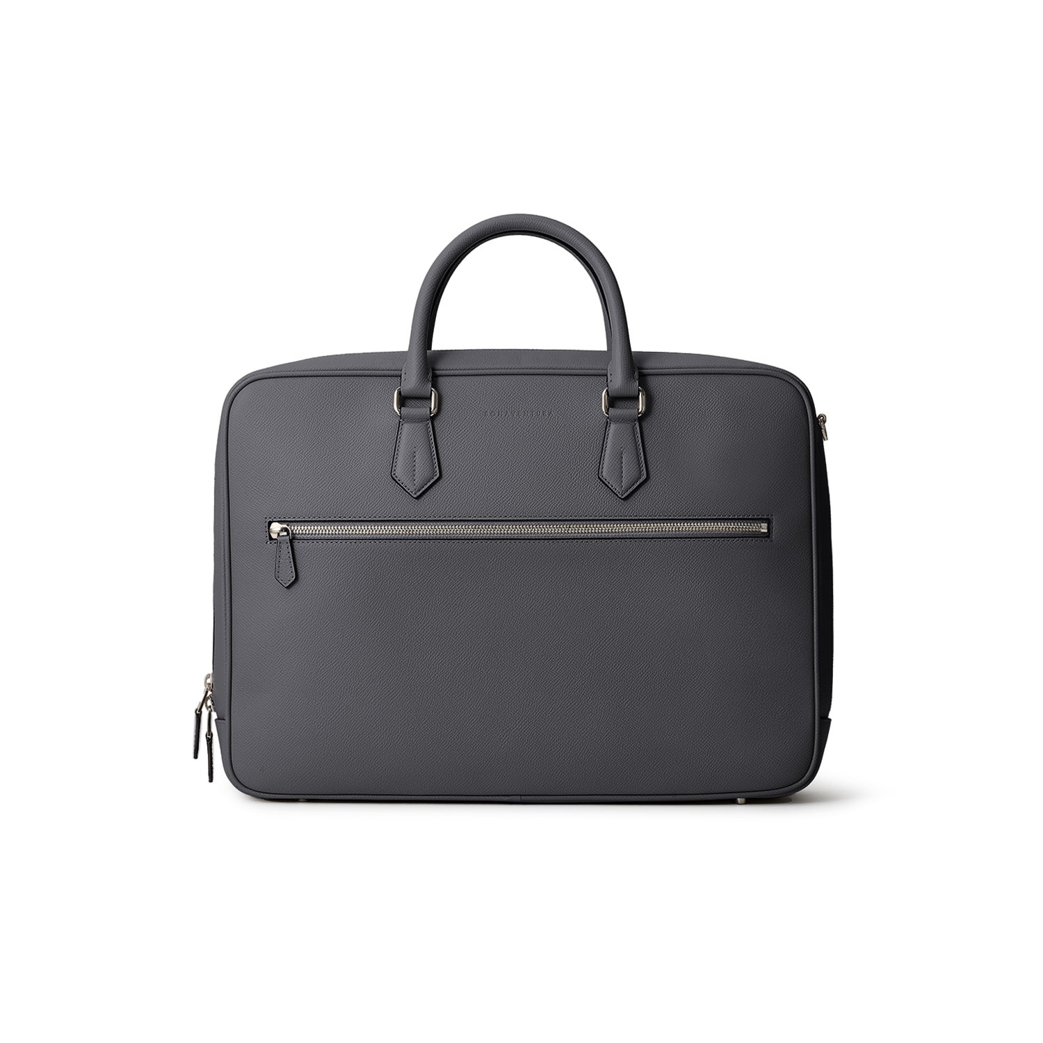 Jackson Briefcase Nobile Leather (Charcoal Gray)