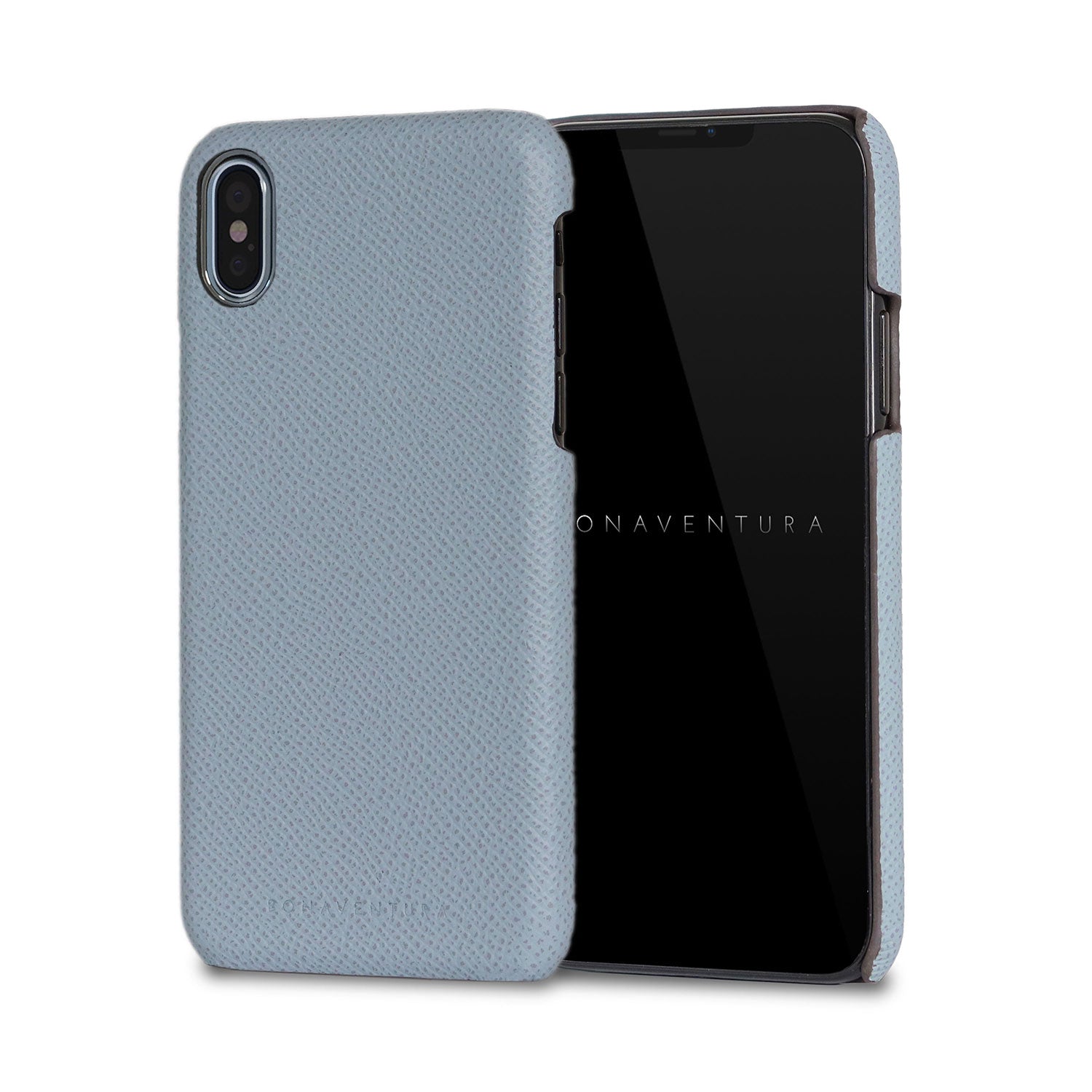 iPhone X / Xs Back Cover Case Nobile Leather (Blue Lin)