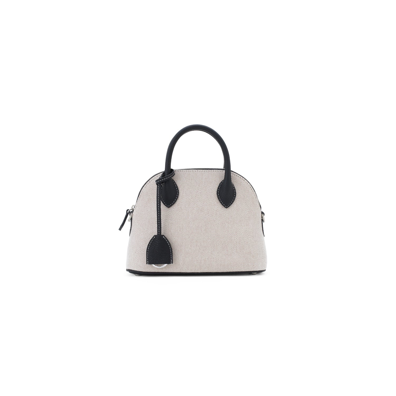 Emma Bag Canvas Leather Combination (Black - 22)