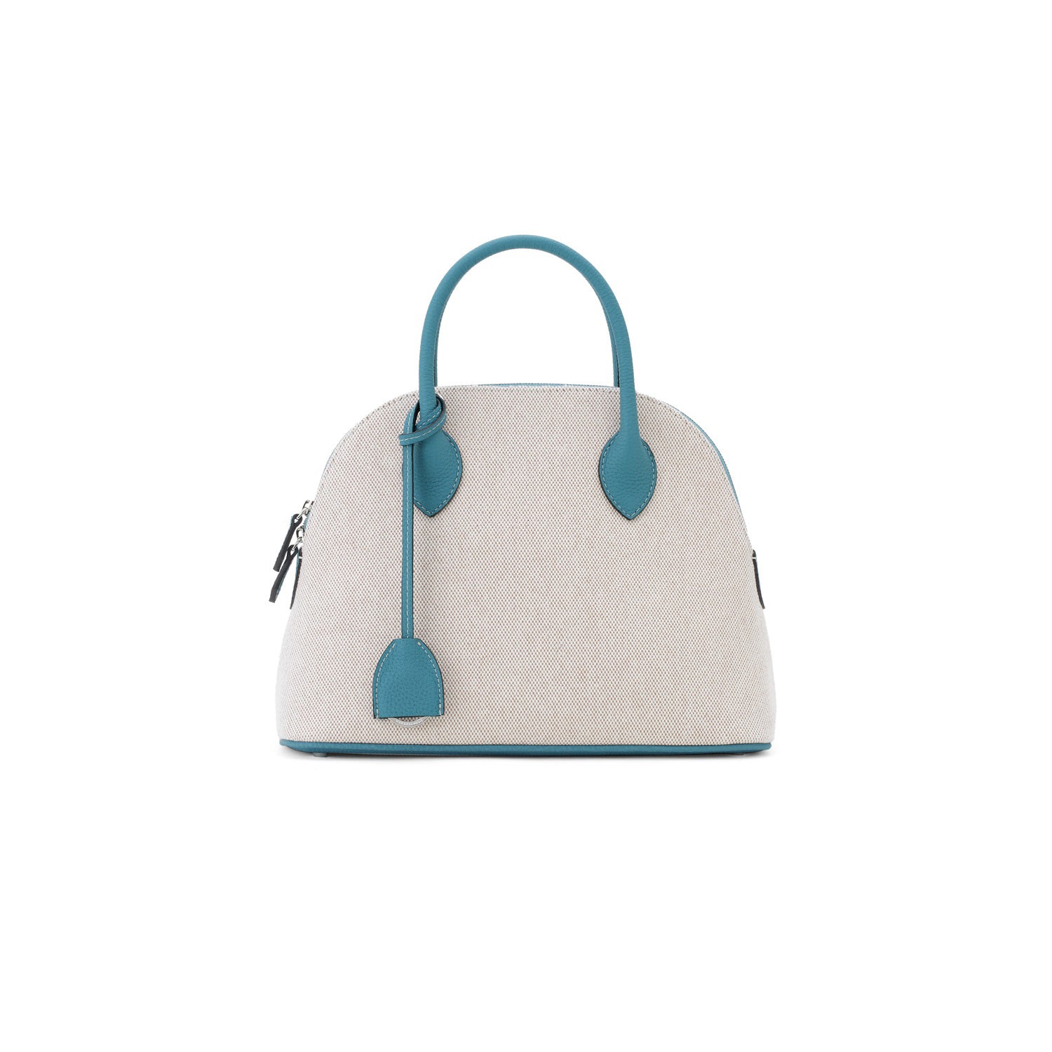 Emma Bag Canvas Leather Combination (Blue Cyan - 28)