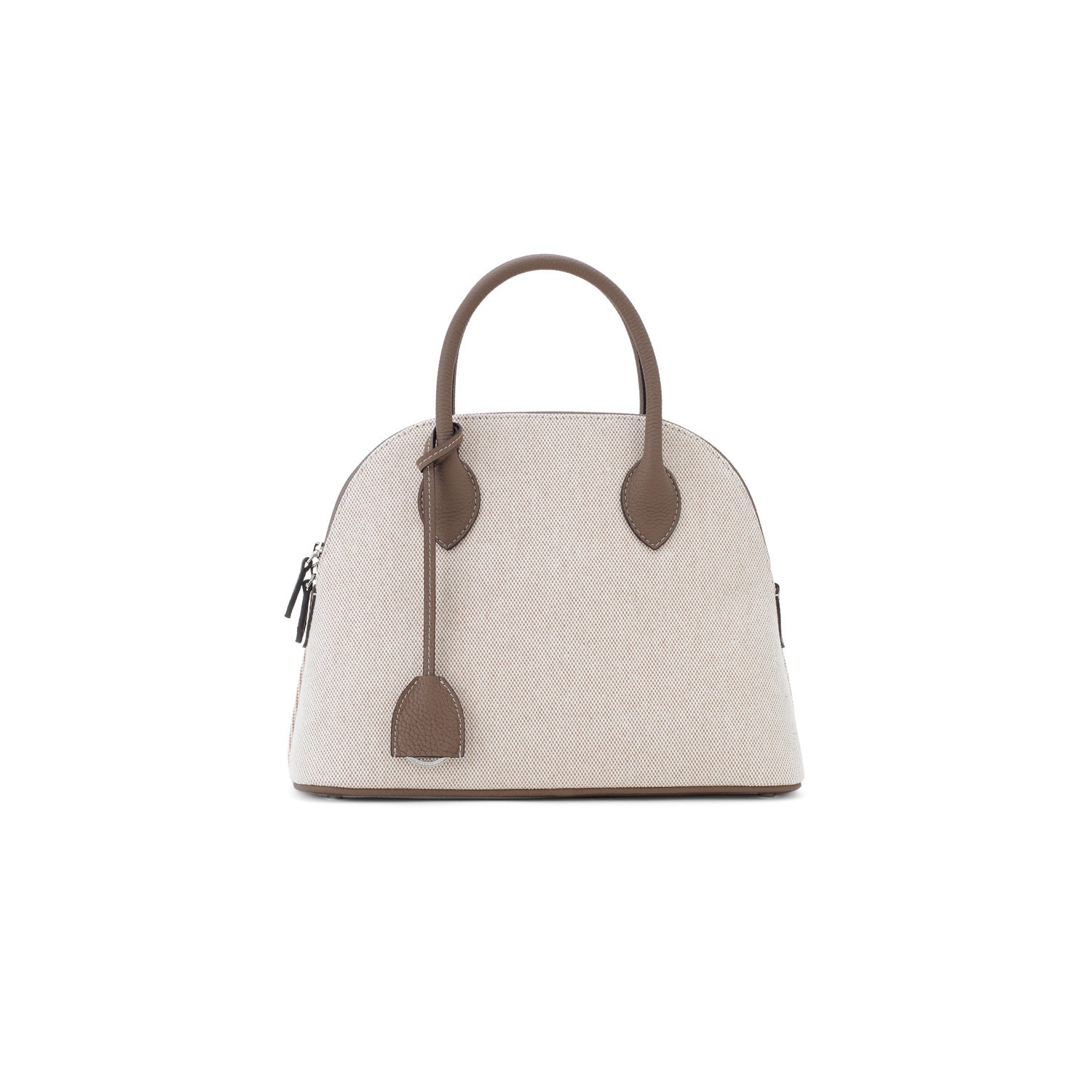 Emma Bag Canvas Leather Combination (Etoupe - 28)