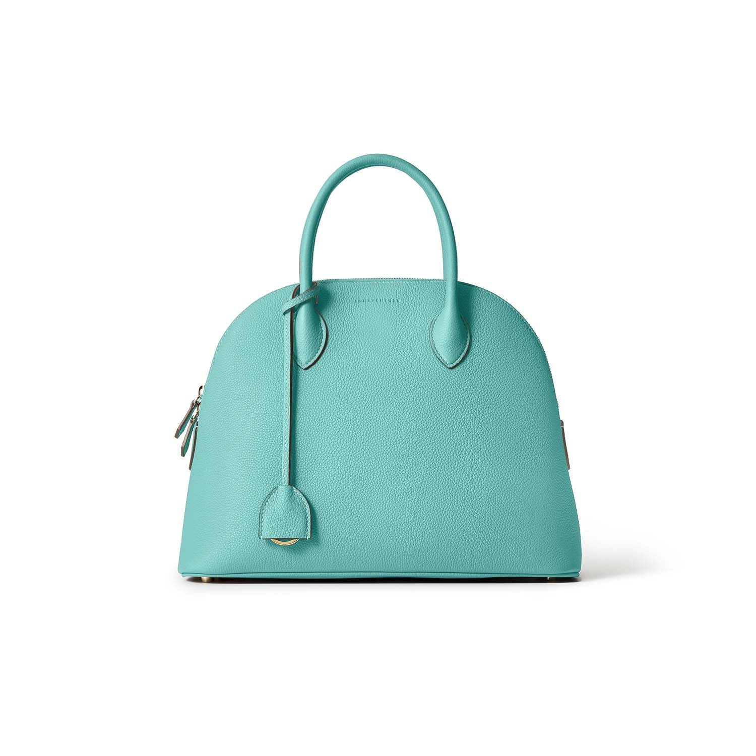 Emma Bag Shrink Leather (Atoll Blue (Etoupe edge paint) - 33)