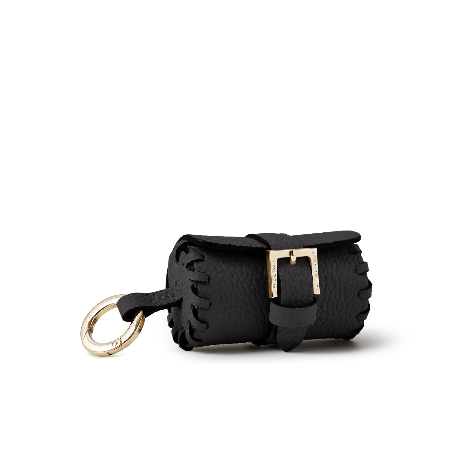 BONAVENTURA × FRIDA Firenze Bag Holder for Pets Shrink Leather (Black)