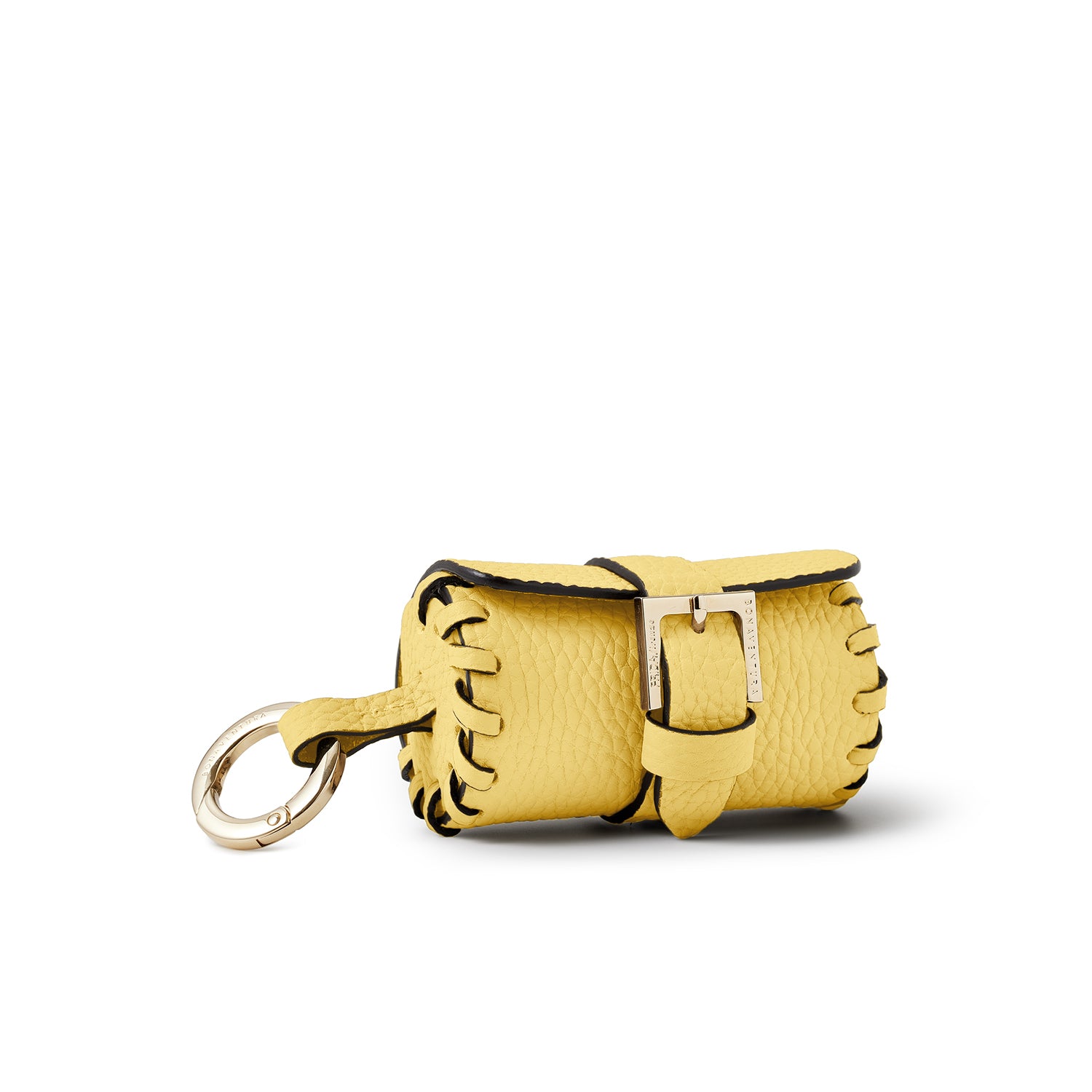 BONAVENTURA × FRIDA Firenze Bag Holder for Pets Shrink Leather (Yellow)