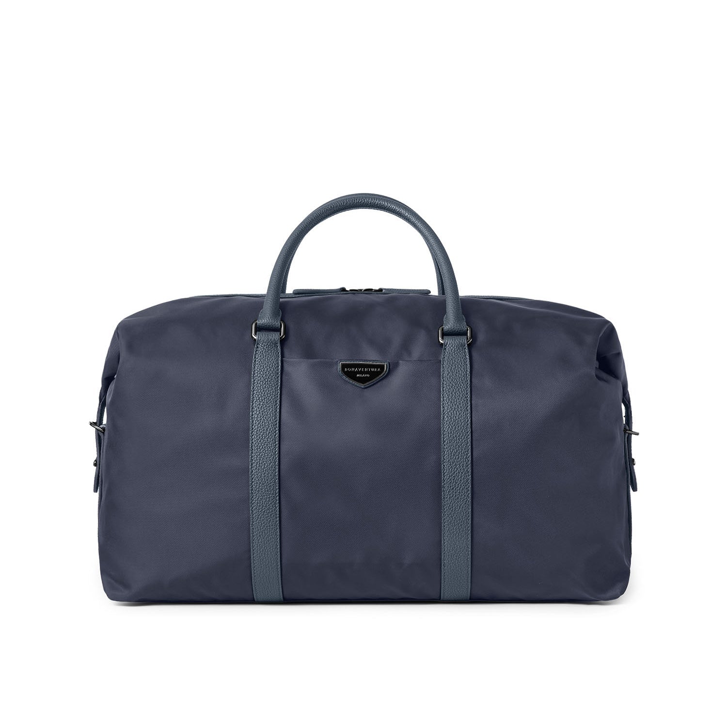 Celeste Boston Bag Nylon (Navy × Etoupe)