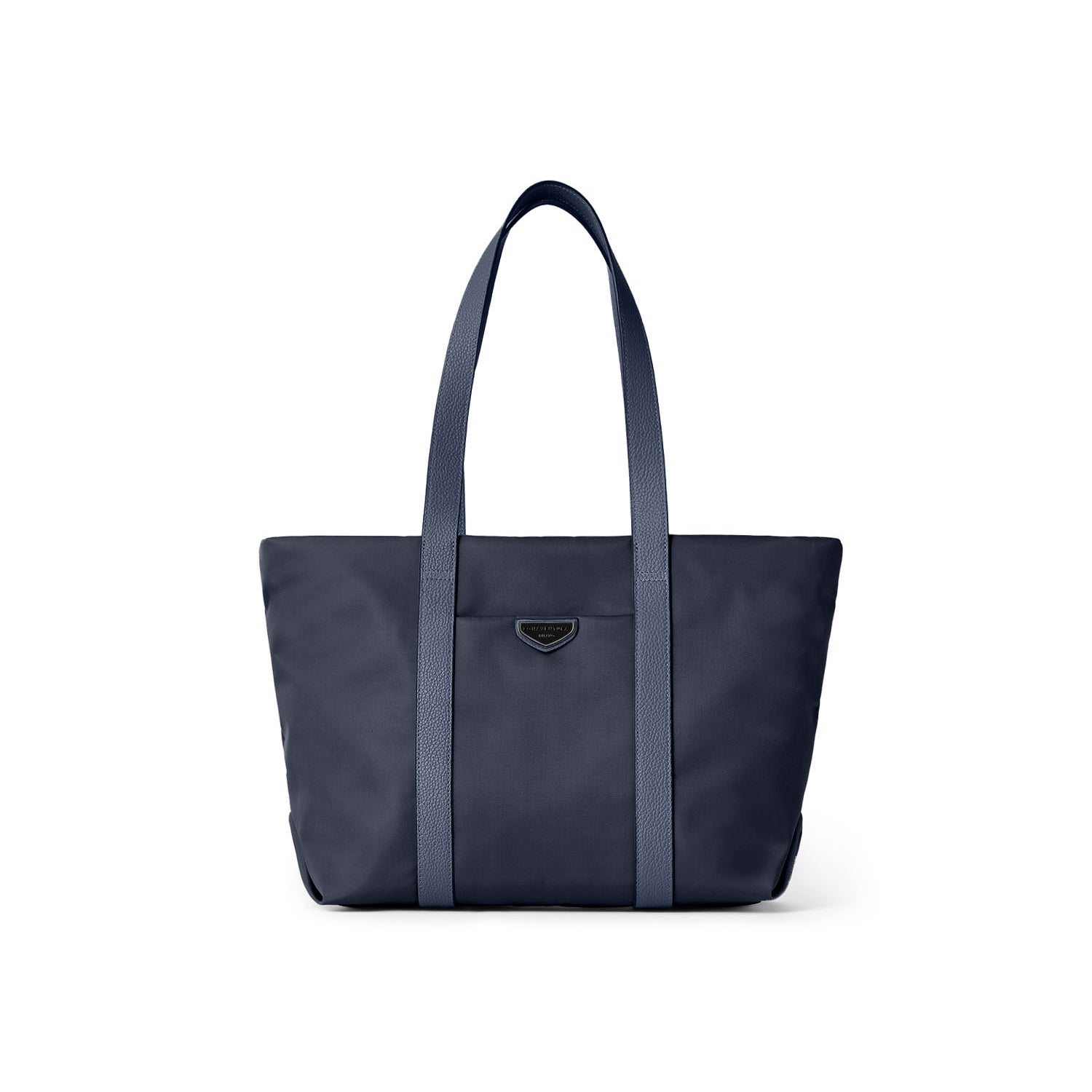 Celeste Tote Bag Nylon (Navy × Etoupe - Medium)