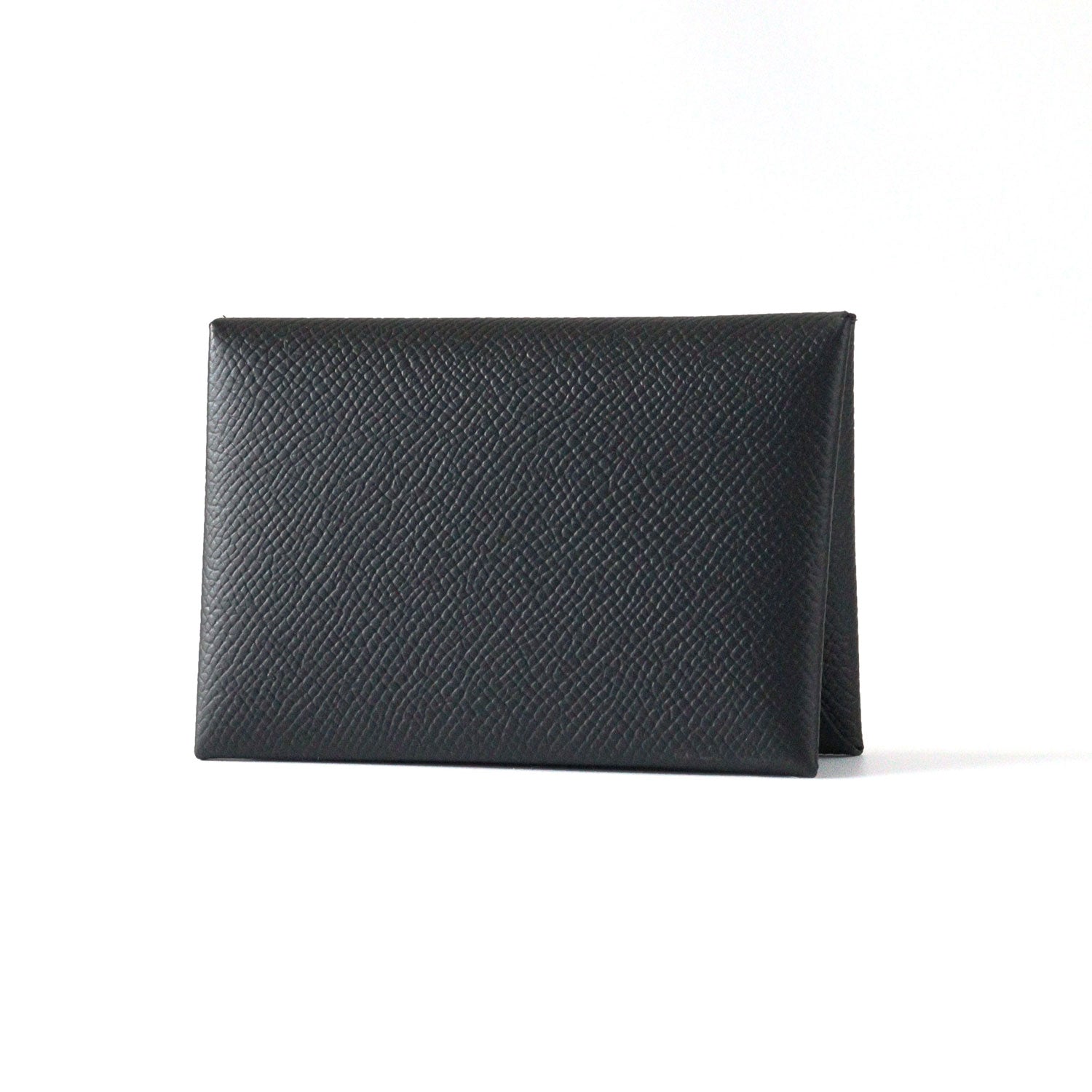 Business Card Case with Sleeve Nobile Leather (Black)