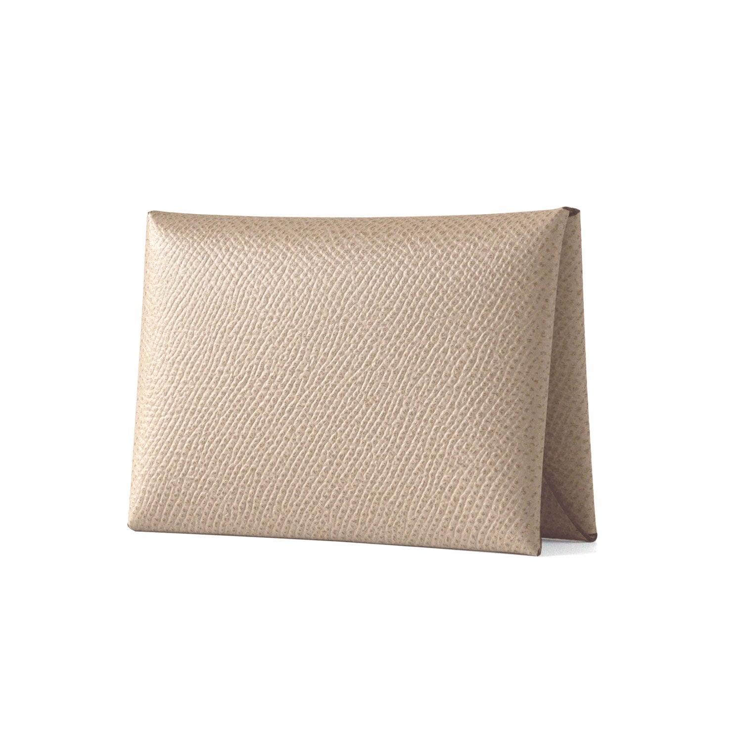 Business Card Case with Sleeve Nobile Leather (Greige)