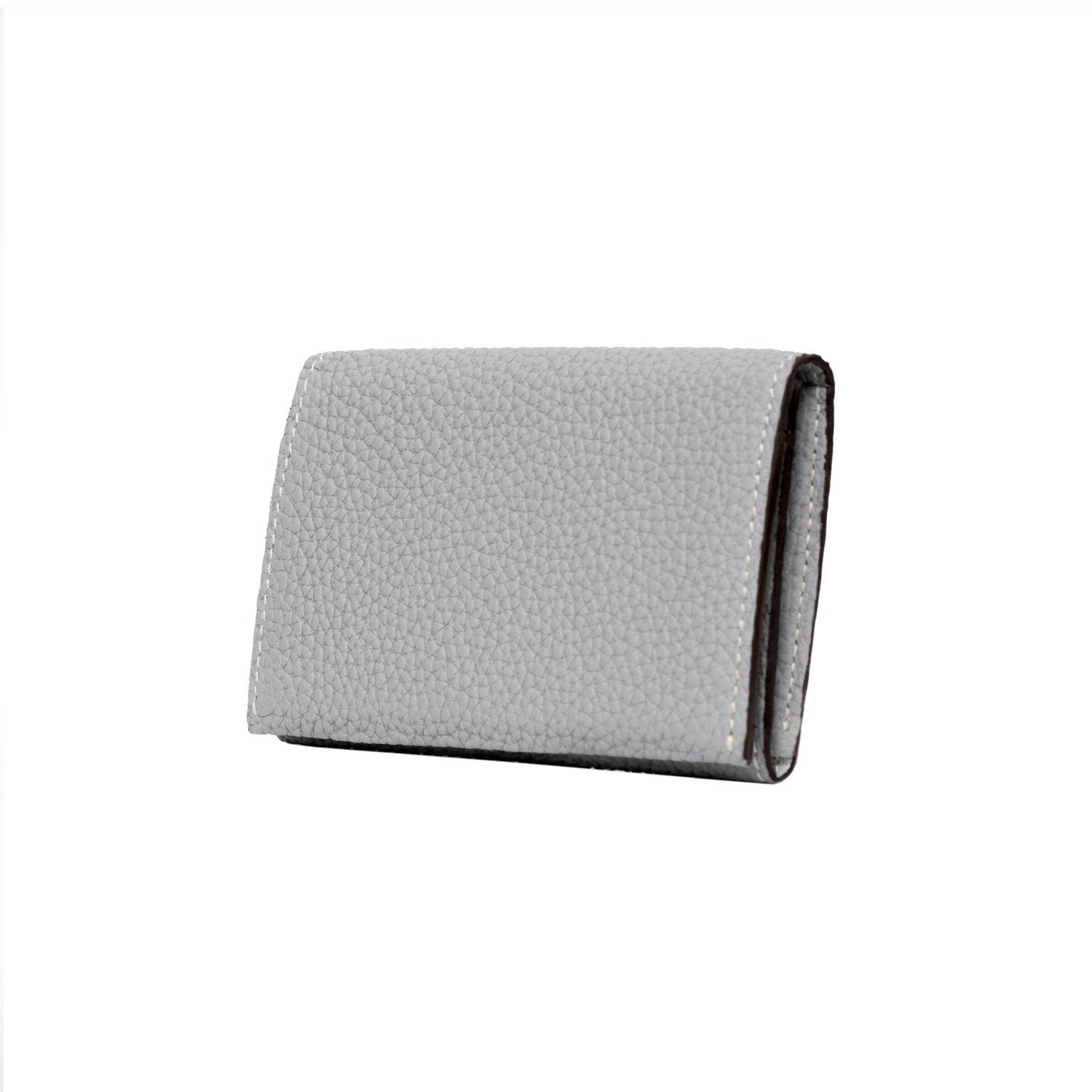 Business Card Case Shrink Leather (True Gray)