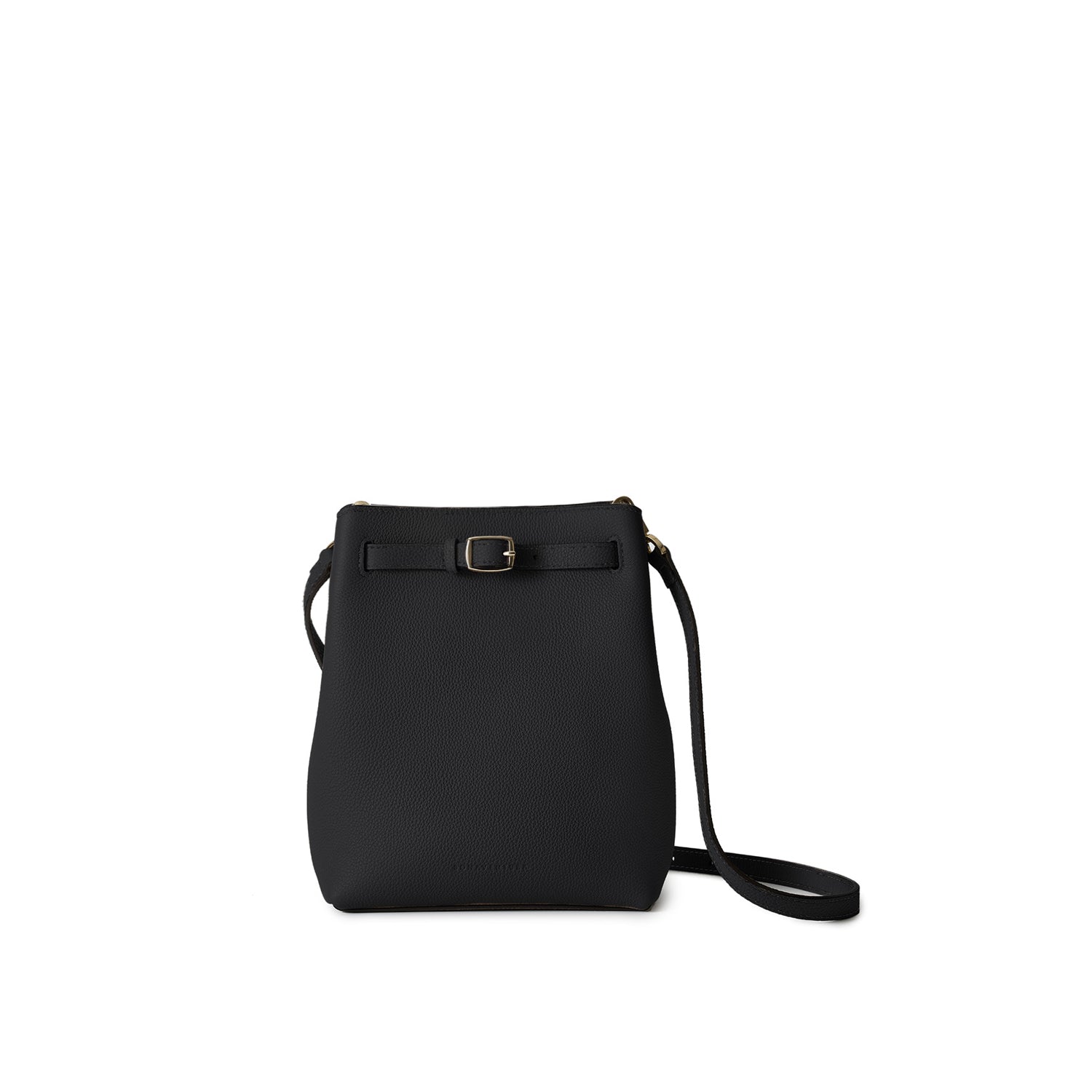 Claire Shoulder bag Shrink Leather (Black)