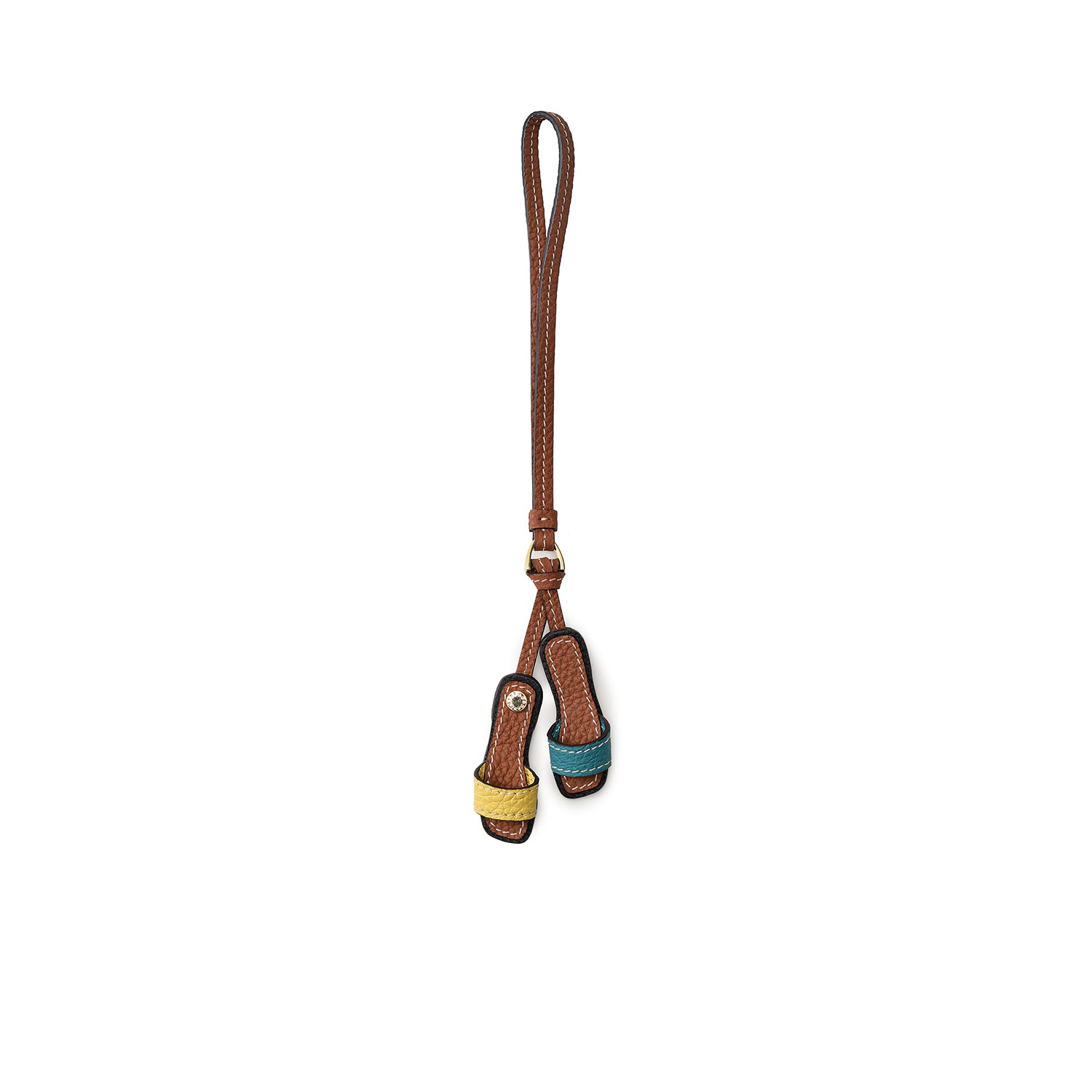 Summer Charm Sandale Shrink Leather (Camel)