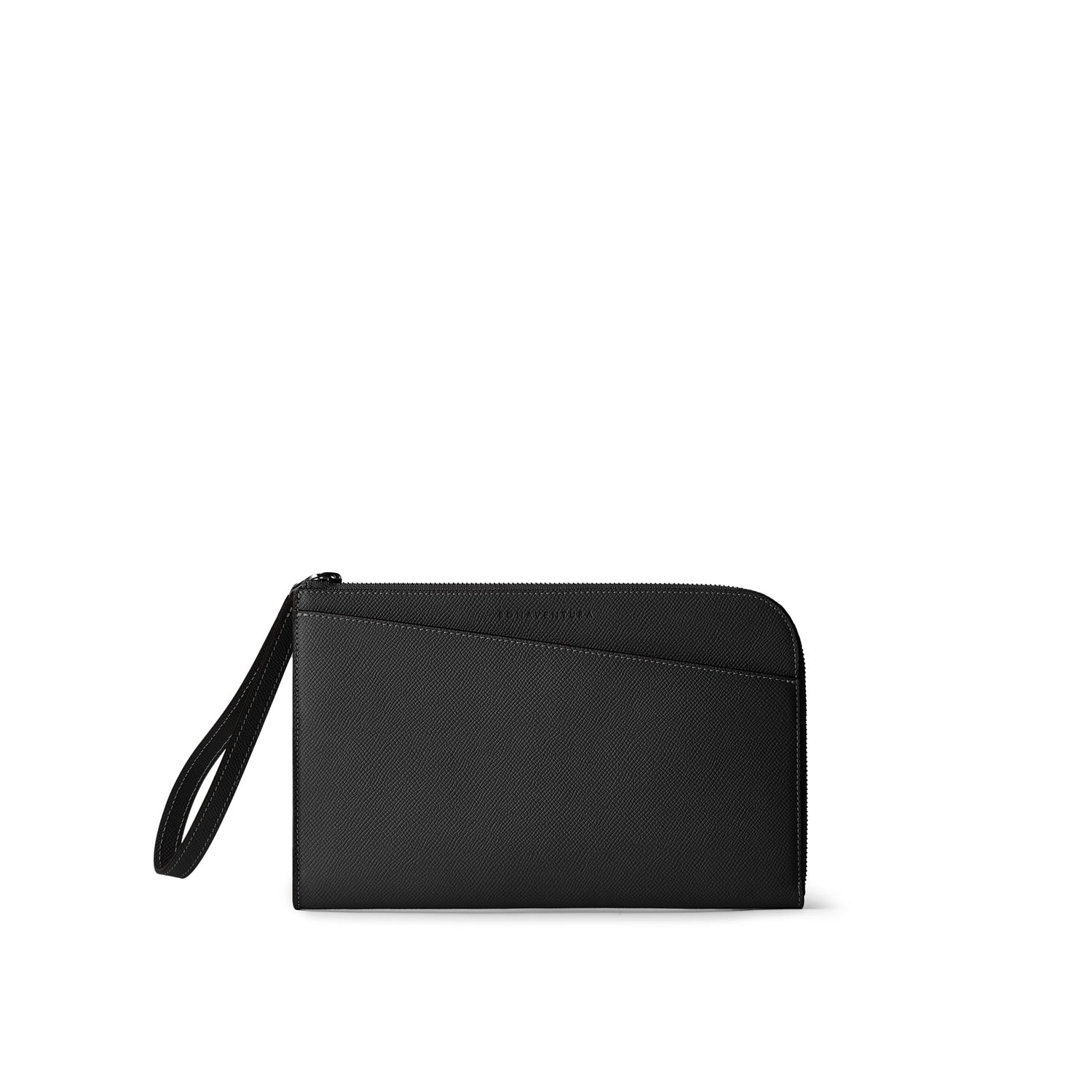 Felix Clutch Bag Nobile Leather (Black - Small)