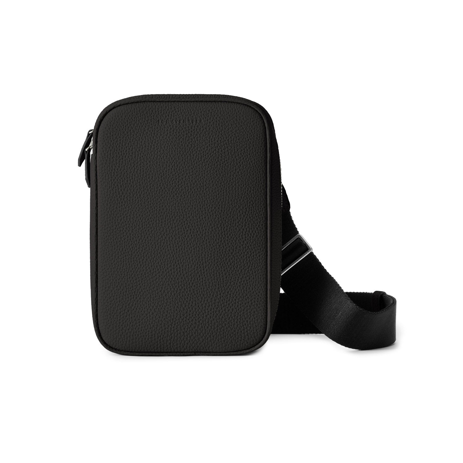 Paolo Crossbody Bag Shrink Leather (Black)