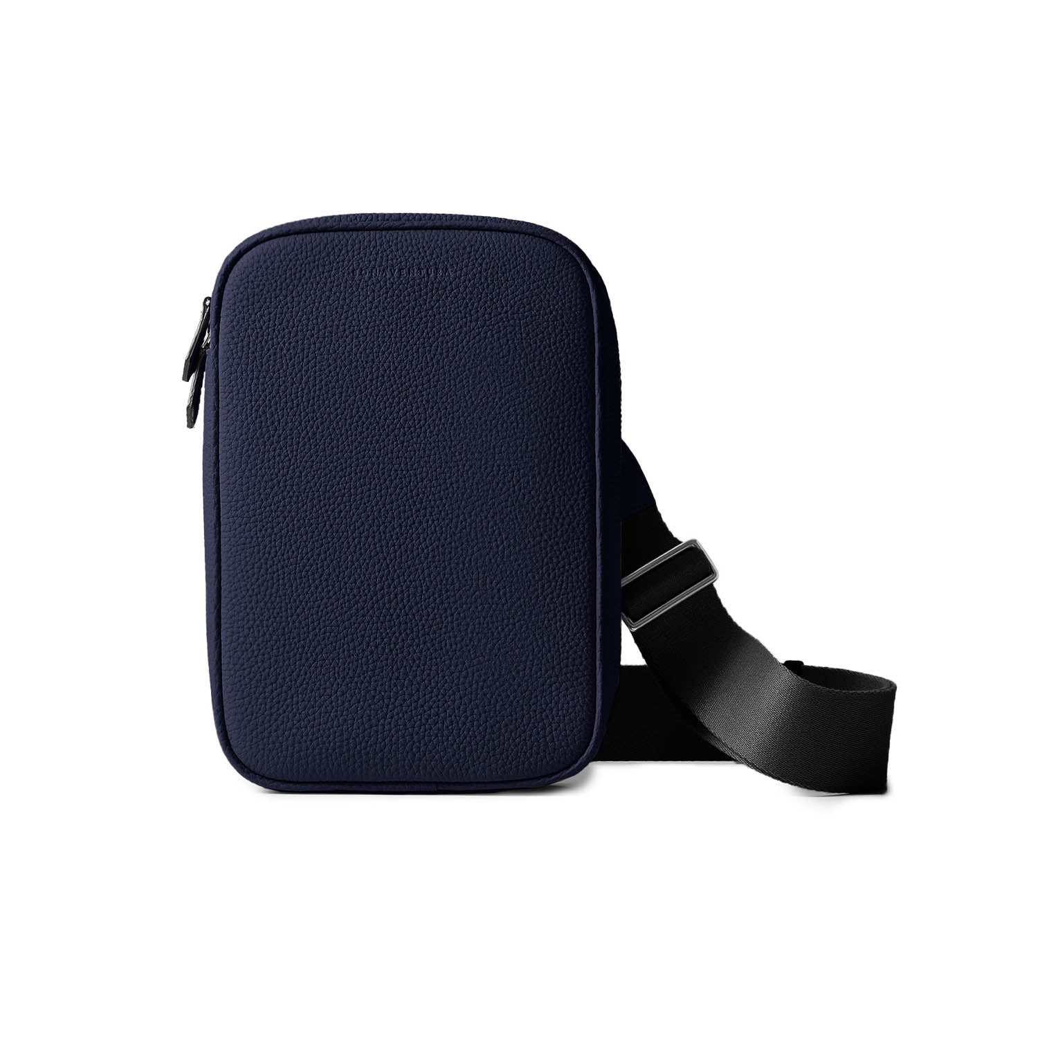 Paolo Crossbody Bag Shrink Leather (Navy)