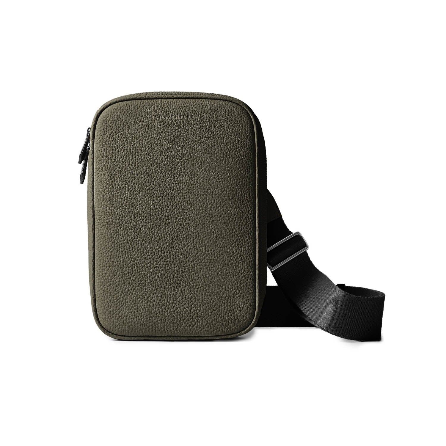 Paolo Crossbody Bag Shrink Leather (Olive)