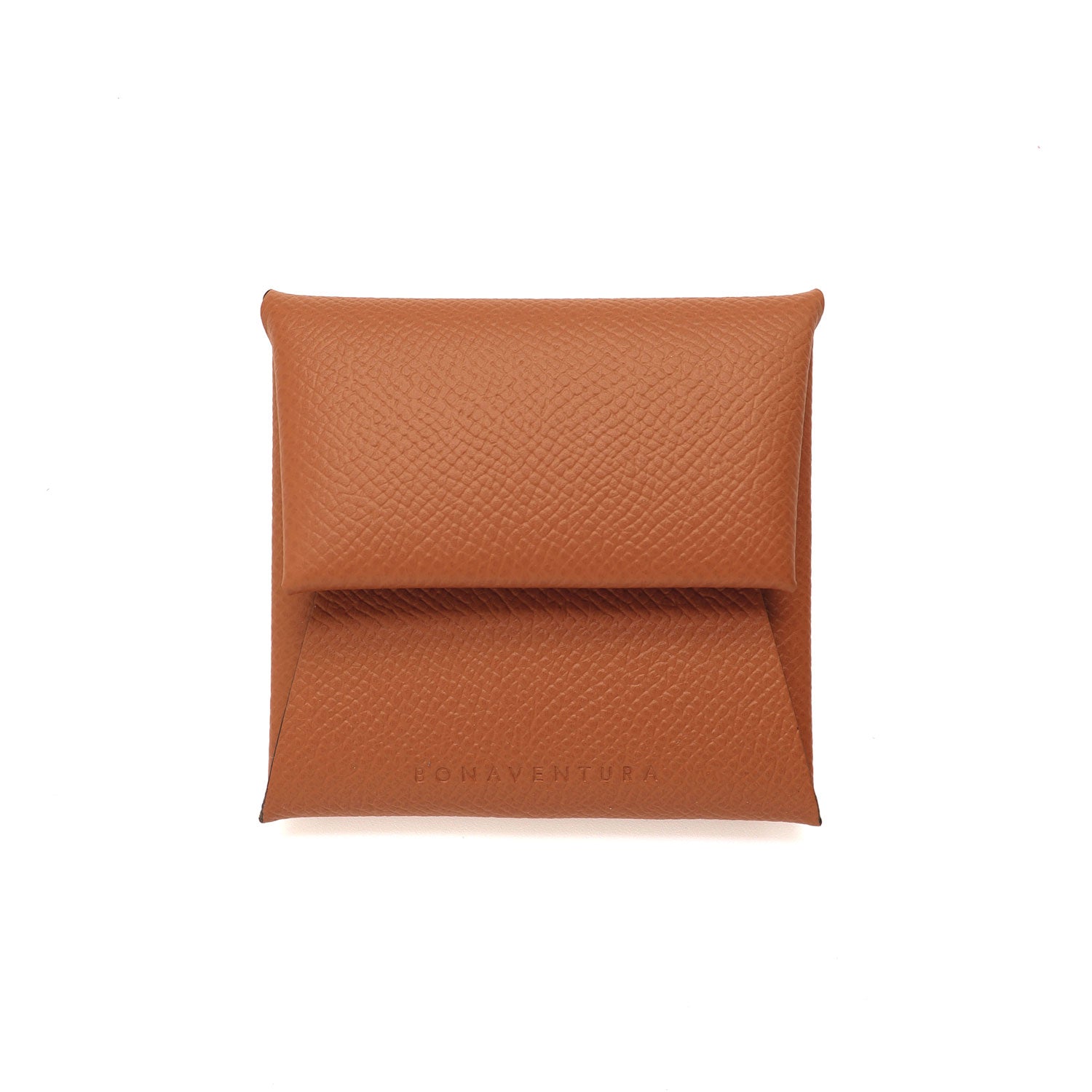 Flap Coin Case Nobile Leather (Gold × Mimosa Yellow)