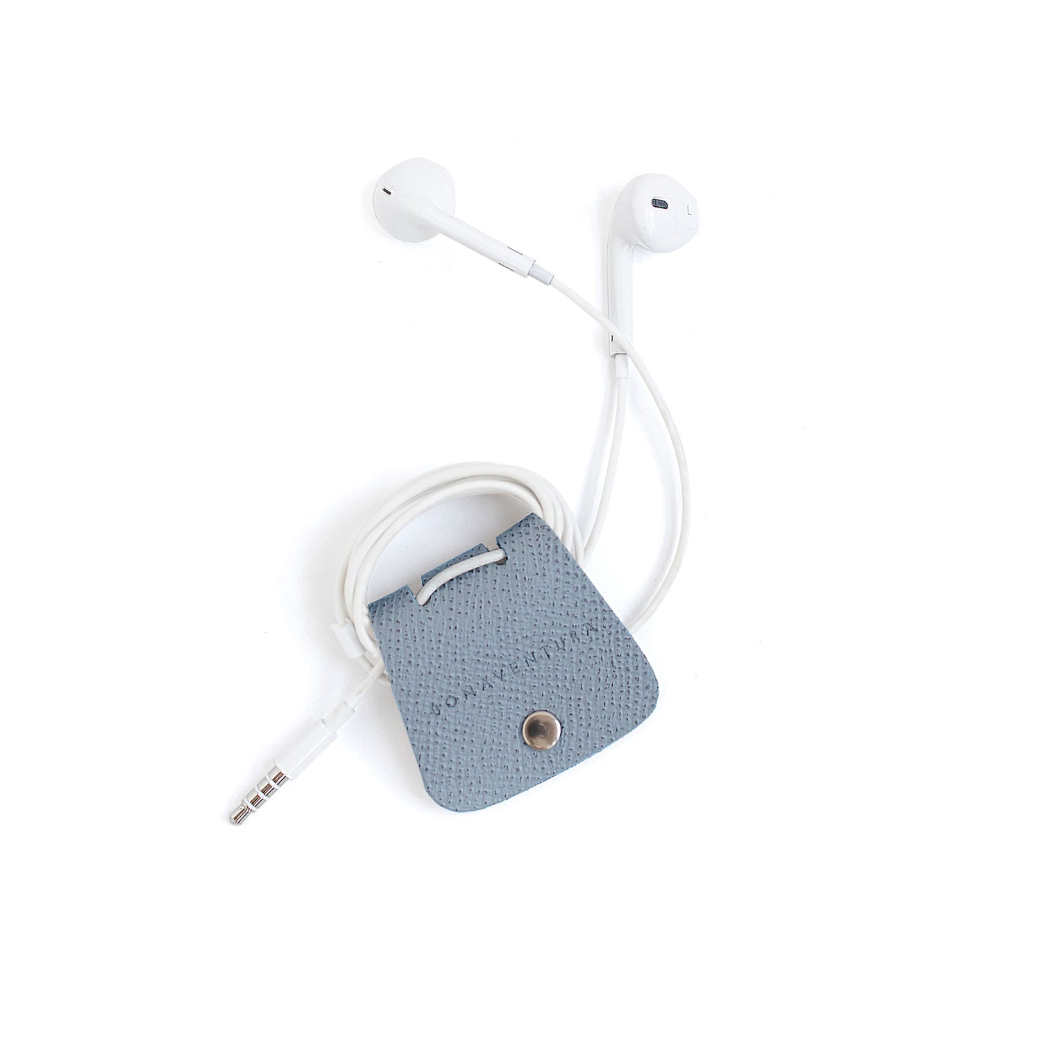 Cable Holder Nobile Leather (Blue Lin)