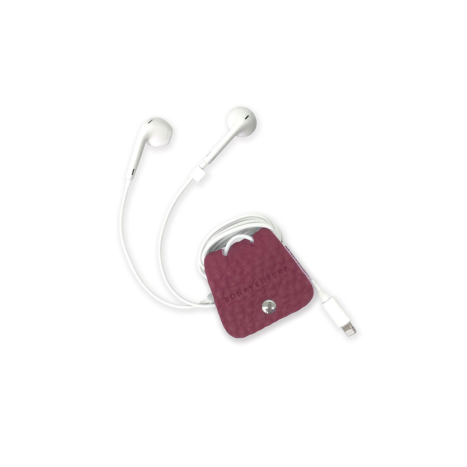 Cable Holder Shrink Leather (Anemone Purple)