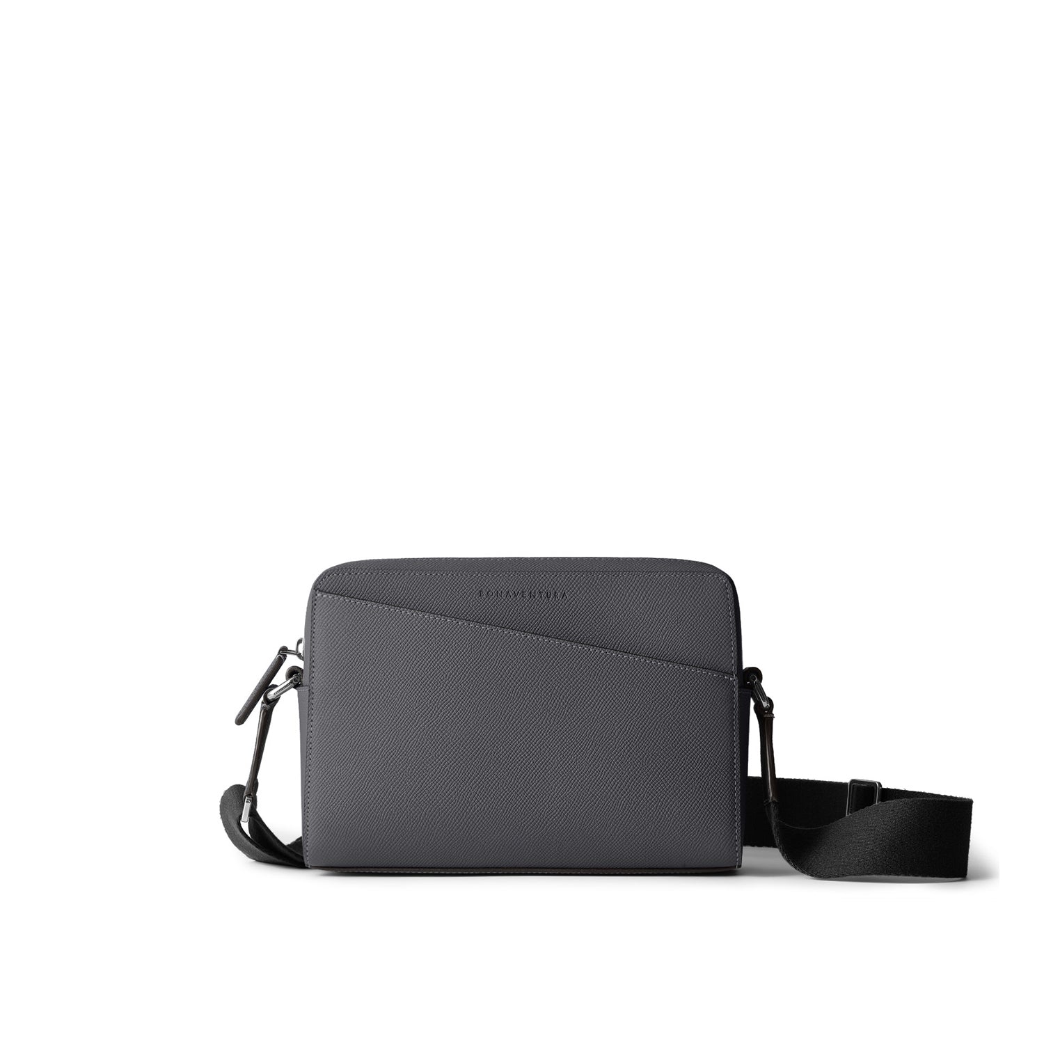 Carlo Shoulder Bag Nobile Leather (Charcoal Gray)