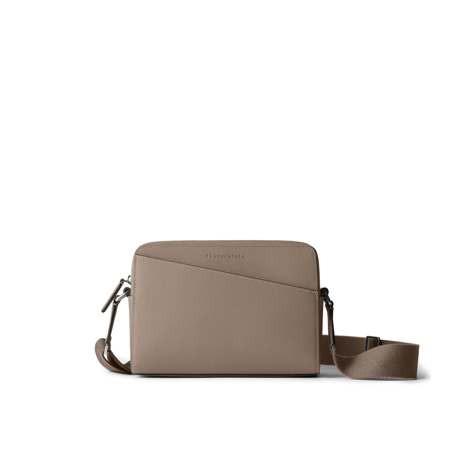Carlo Shoulder Bag Nobile Leather (Etoupe)