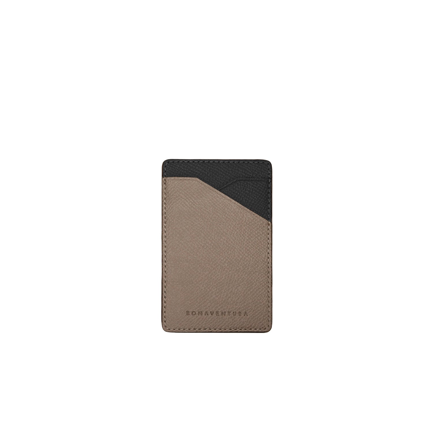 Detachable Card Slot Nobile Leather (Etoupe × Black)