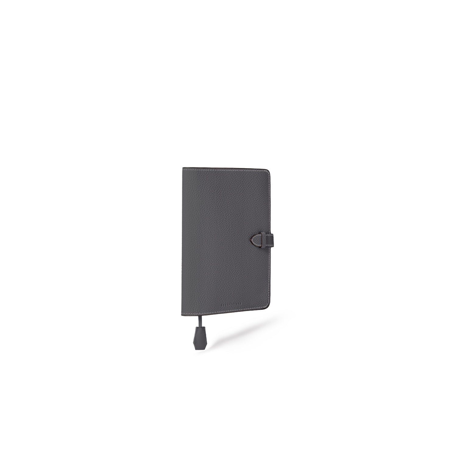 Diary Case Shrink Leather (B6) (Charcoal Gray)