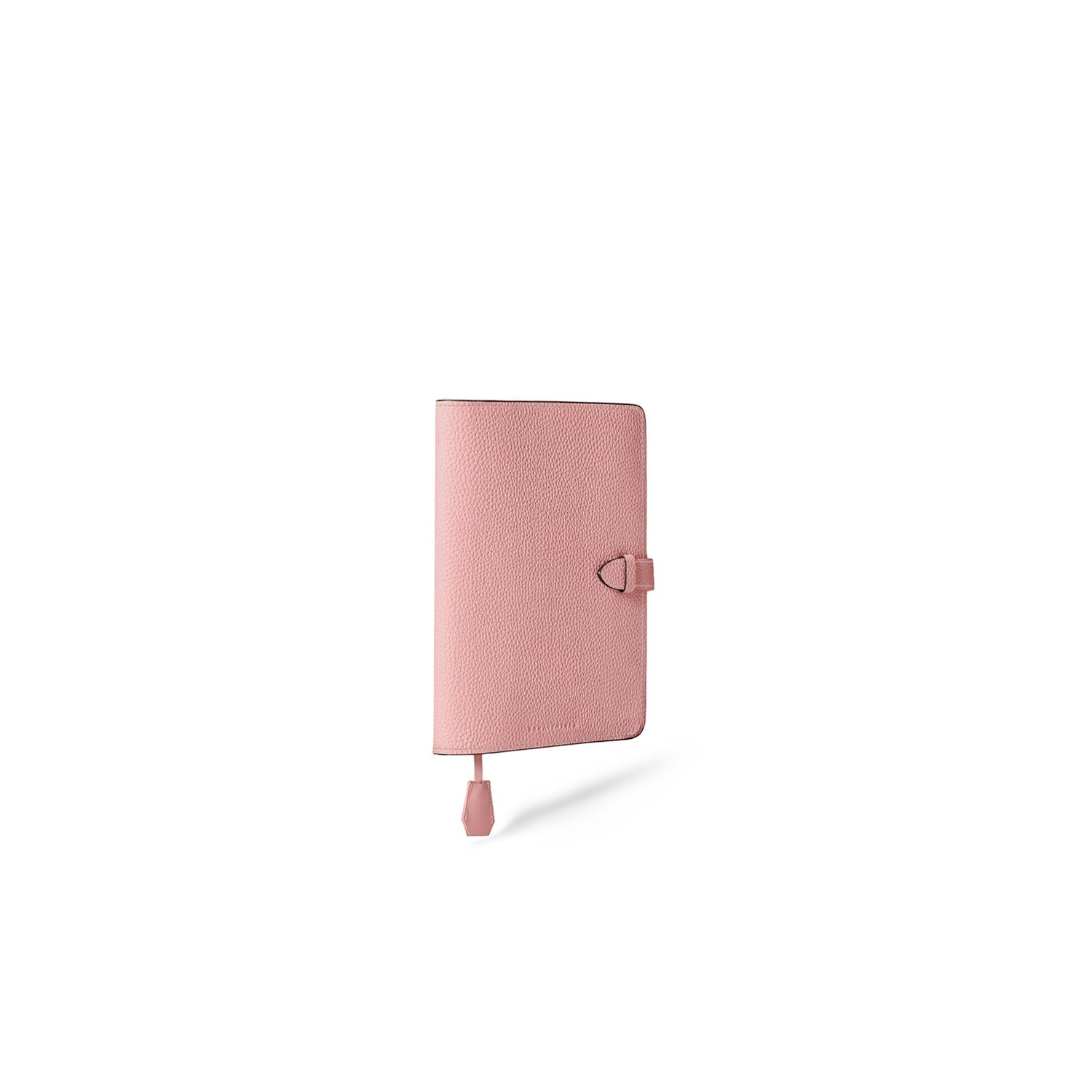 Diary Case Shrink Leather (B6) (Coral Pink)