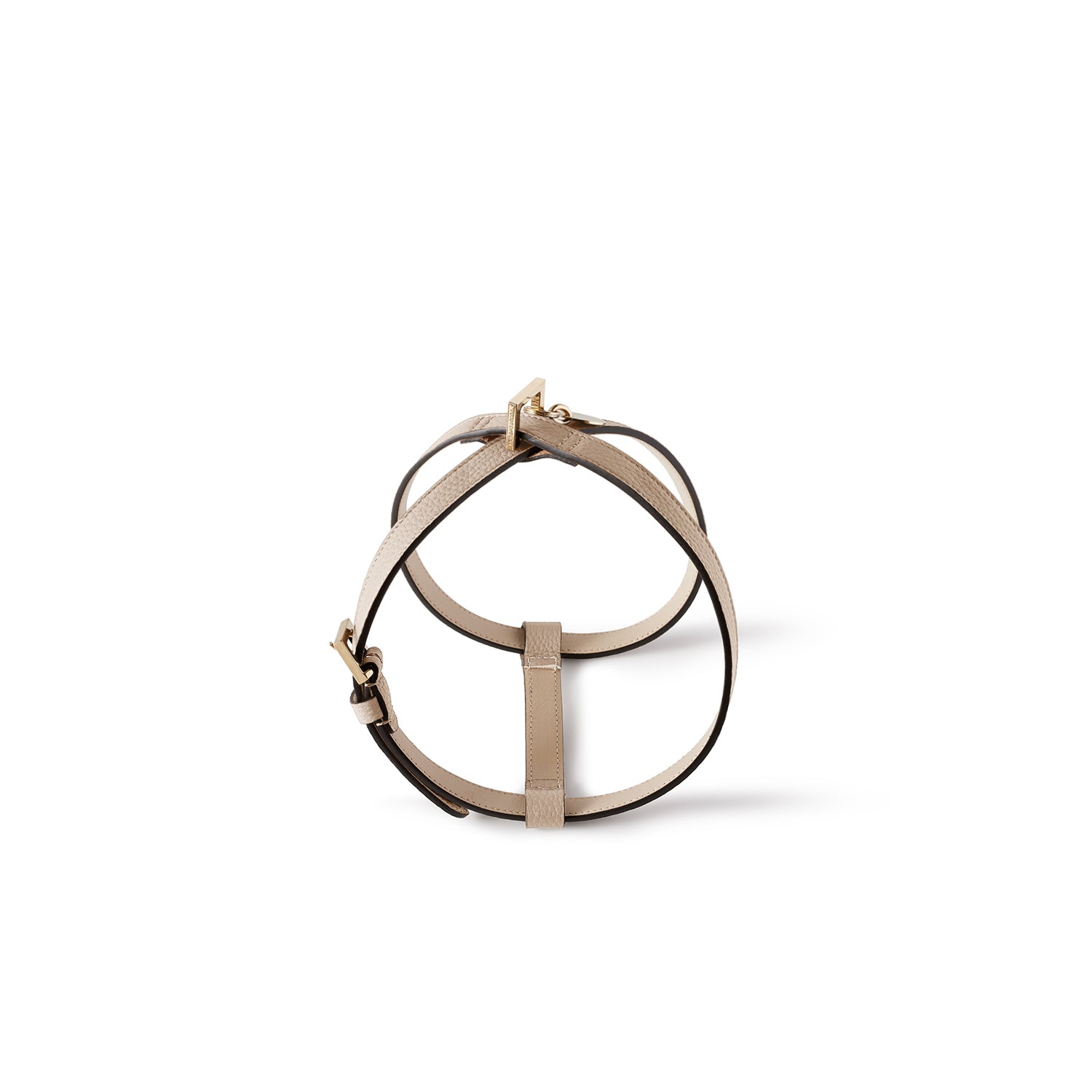 BONAVENTURA × FRIDA Firenze Harness for Pets Shrink Leather (Greige - 40)