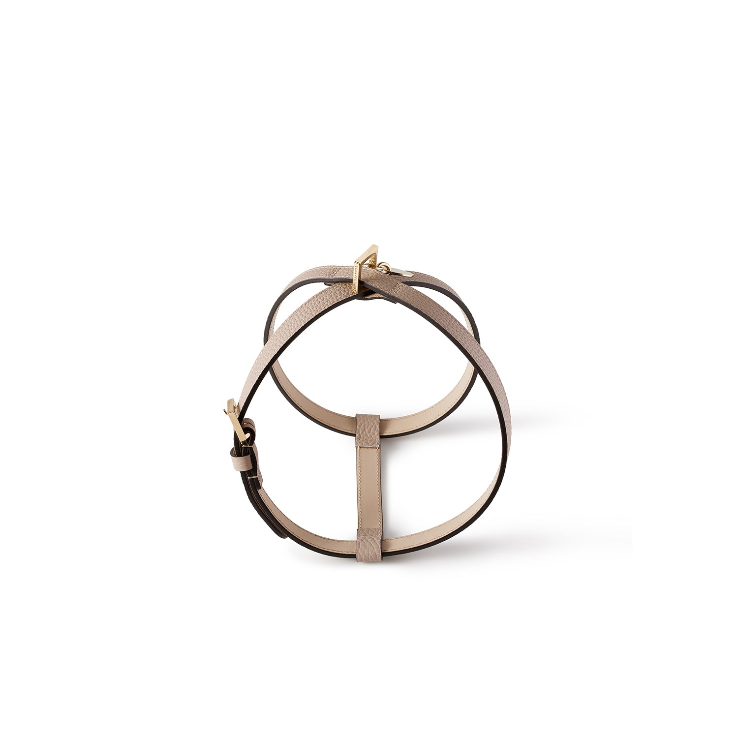 BONAVENTURA × FRIDA Firenze Harness for Pets Shrink Leather (Greige - 45)
