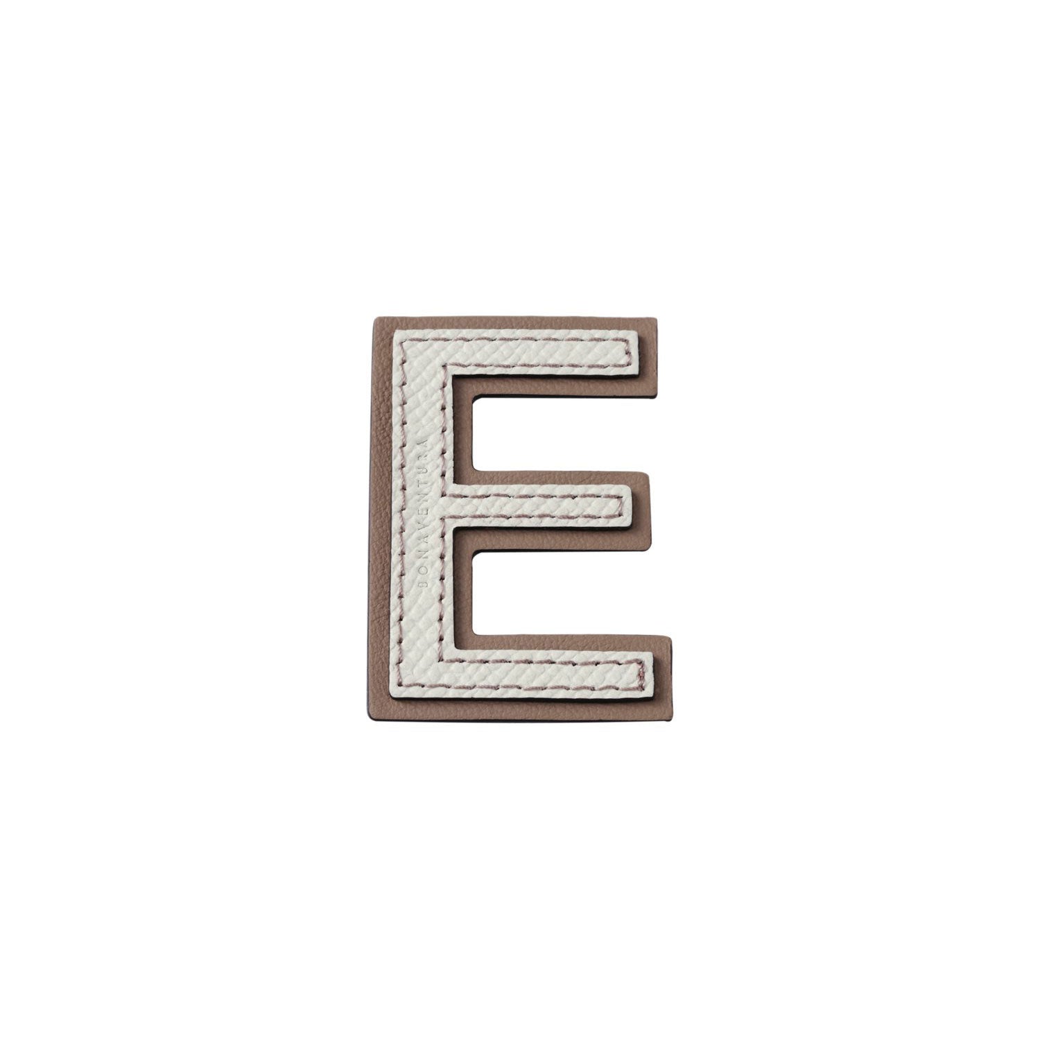 Initial Letter (White × Etoupe - E)