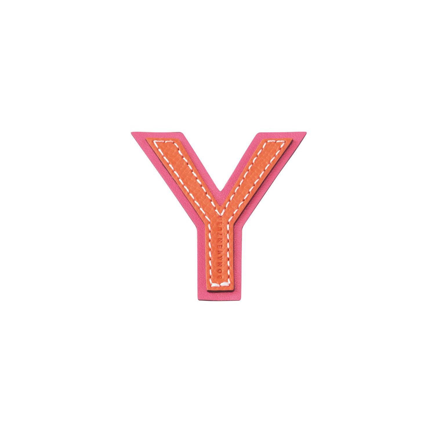 Initial Letter (Orange × Fuchsia Pink - Y)