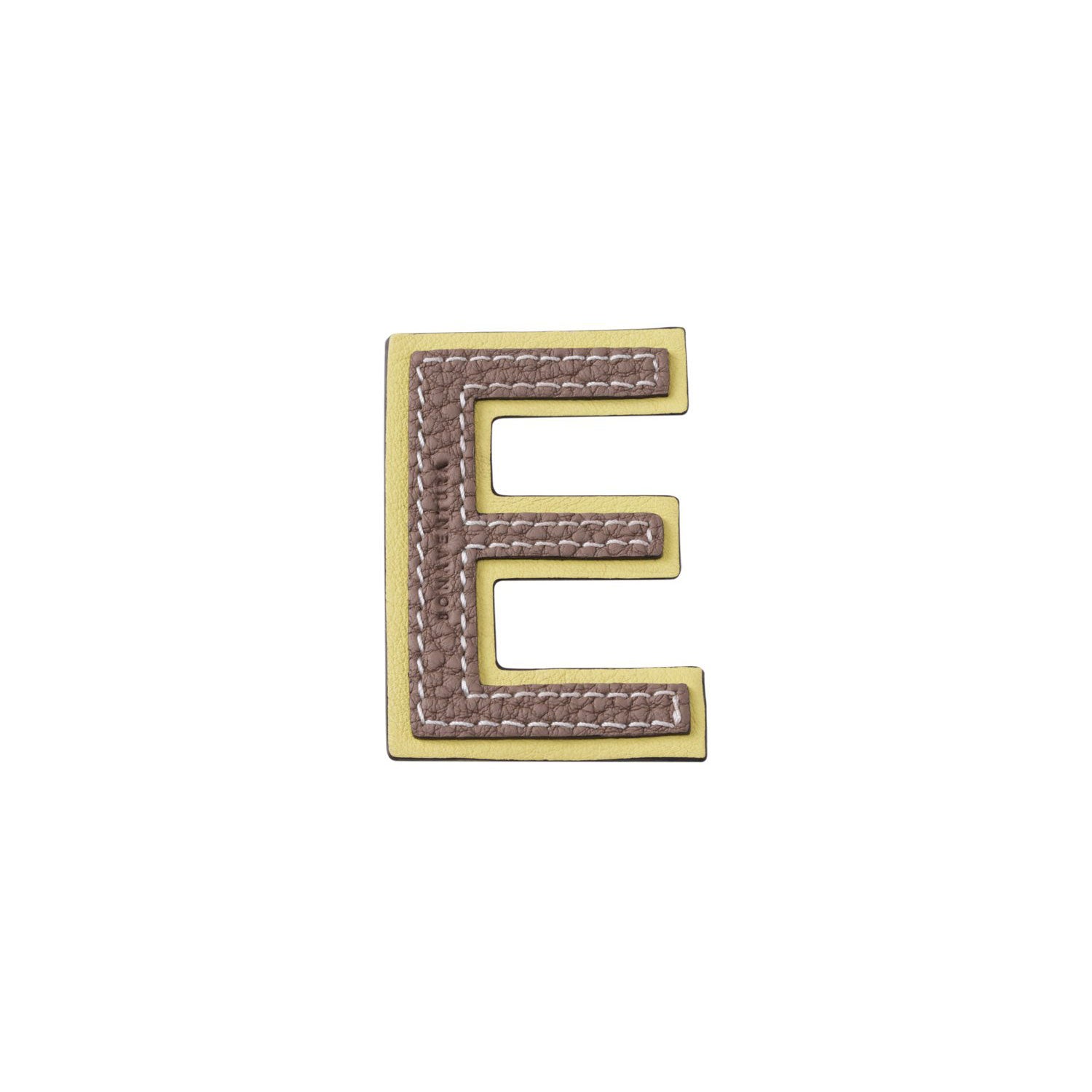 Initial Letter (Etoupe × Yellow - E)