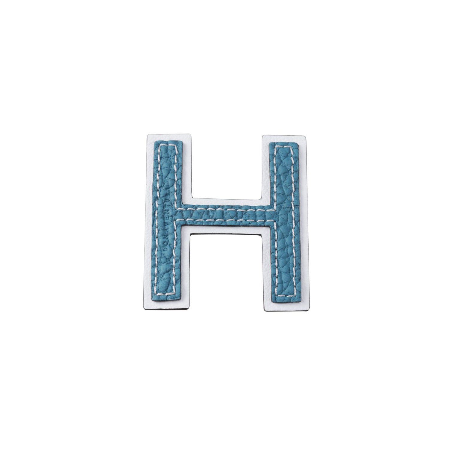 Initial Letter (Blue Cyan × White - H)
