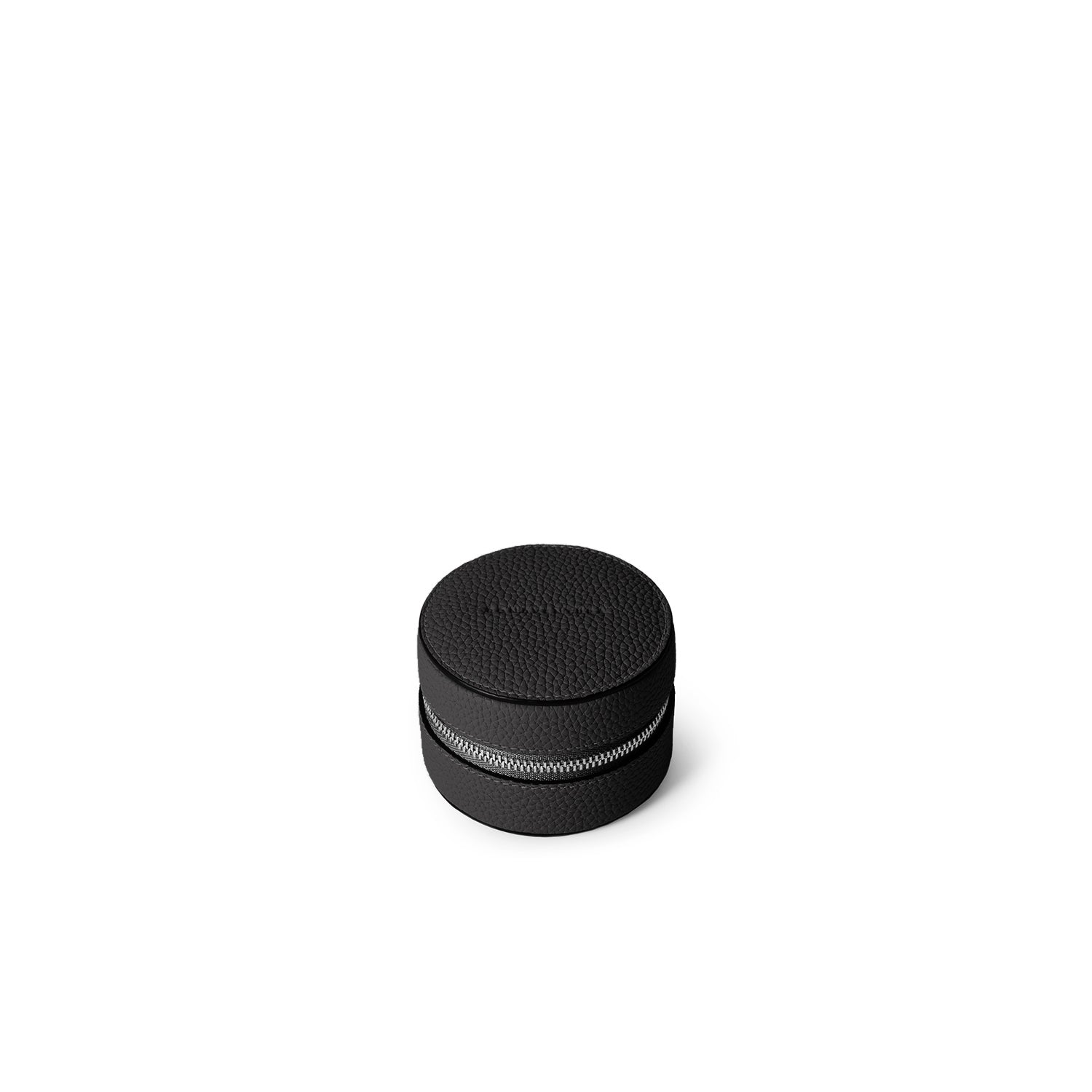 Jewelry Pouch Shrink Leather (Black)
